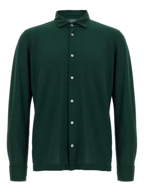 long-sleeve button-up shirt by ZANONE