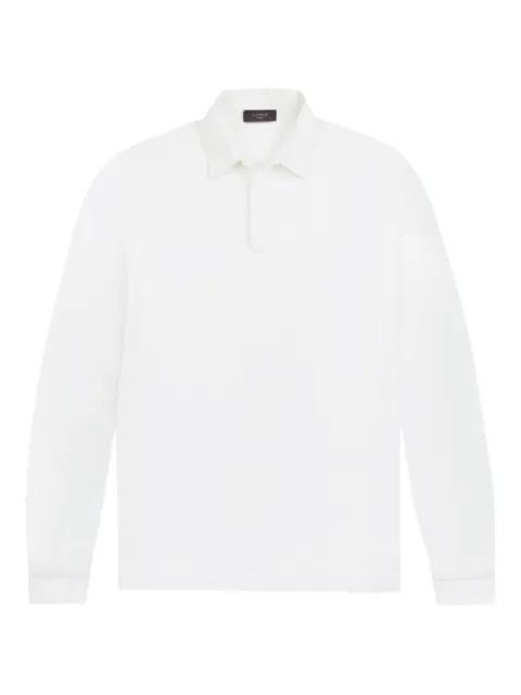 long-sleeve polo shirt by ZANONE