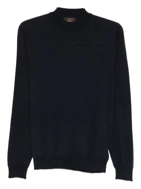 mock-neck sweater by ZANONE