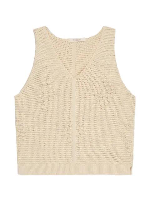 open-knit top by ZANONE