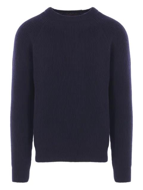 ribbed crew-neck sweater by ZANONE