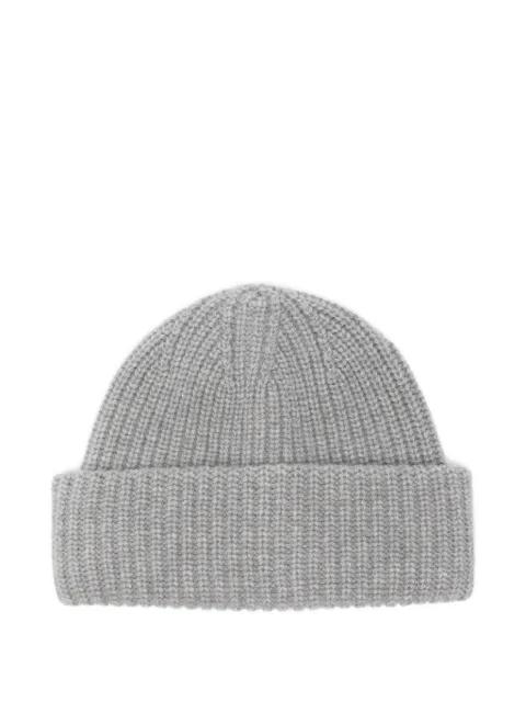 ribbed-knit beanie hat by ZANONE