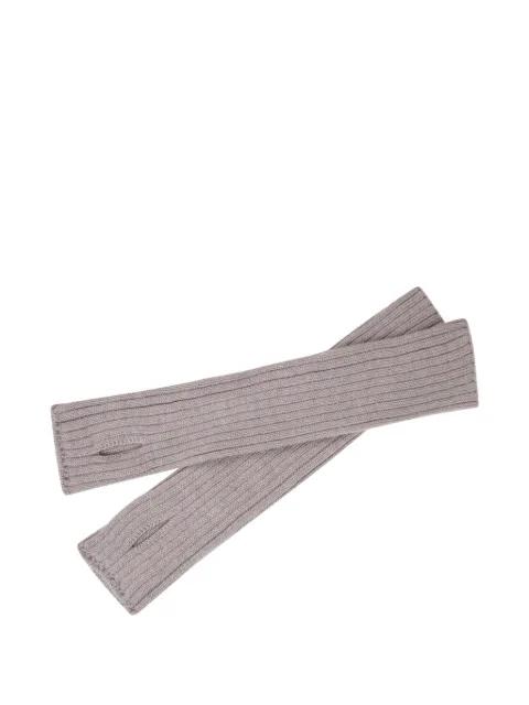 ribbed wool gloves by ZANONE