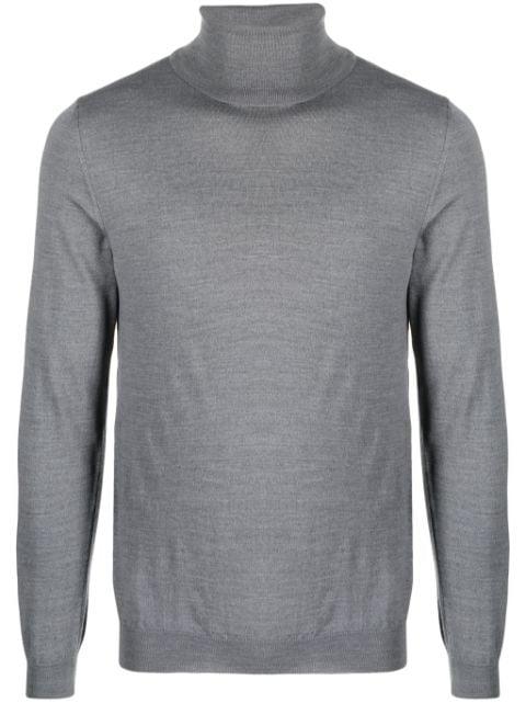 roll neck fine-knit jumper by ZANONE
