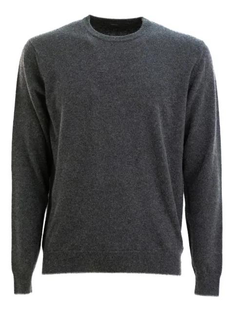 round-neck wool-cashmere sweater by ZANONE