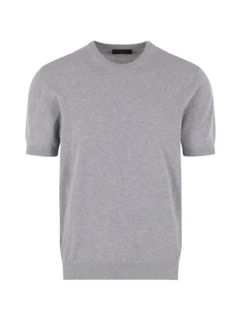 short-sleeve crew-neck T-shirt by ZANONE
