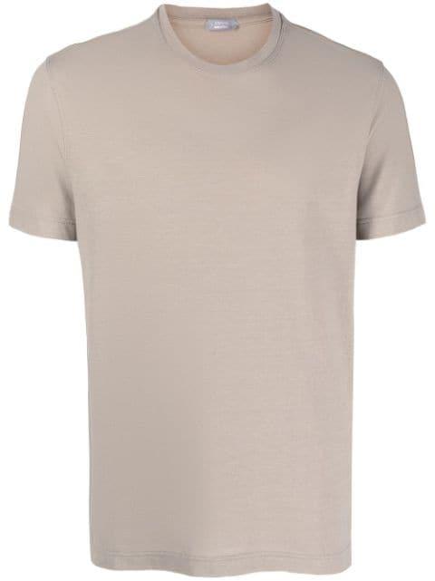 short-sleeved cotton T-shirt by ZANONE