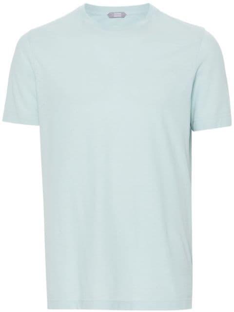 short-sleeved cotton T-shirt by ZANONE