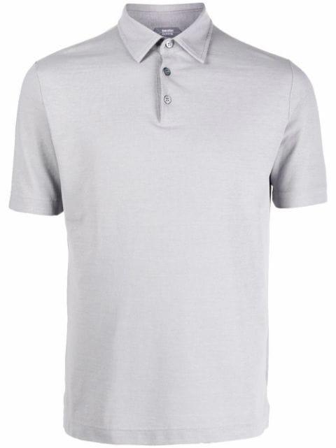 short-sleeved polo shirt by ZANONE