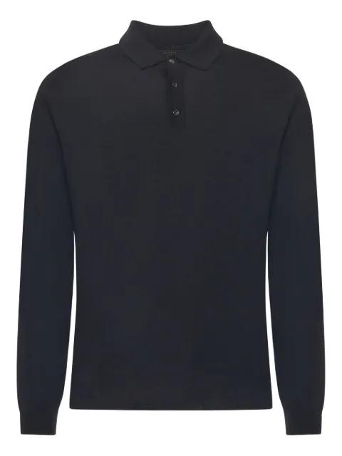 virgin wool blend polo shirt by ZANONE