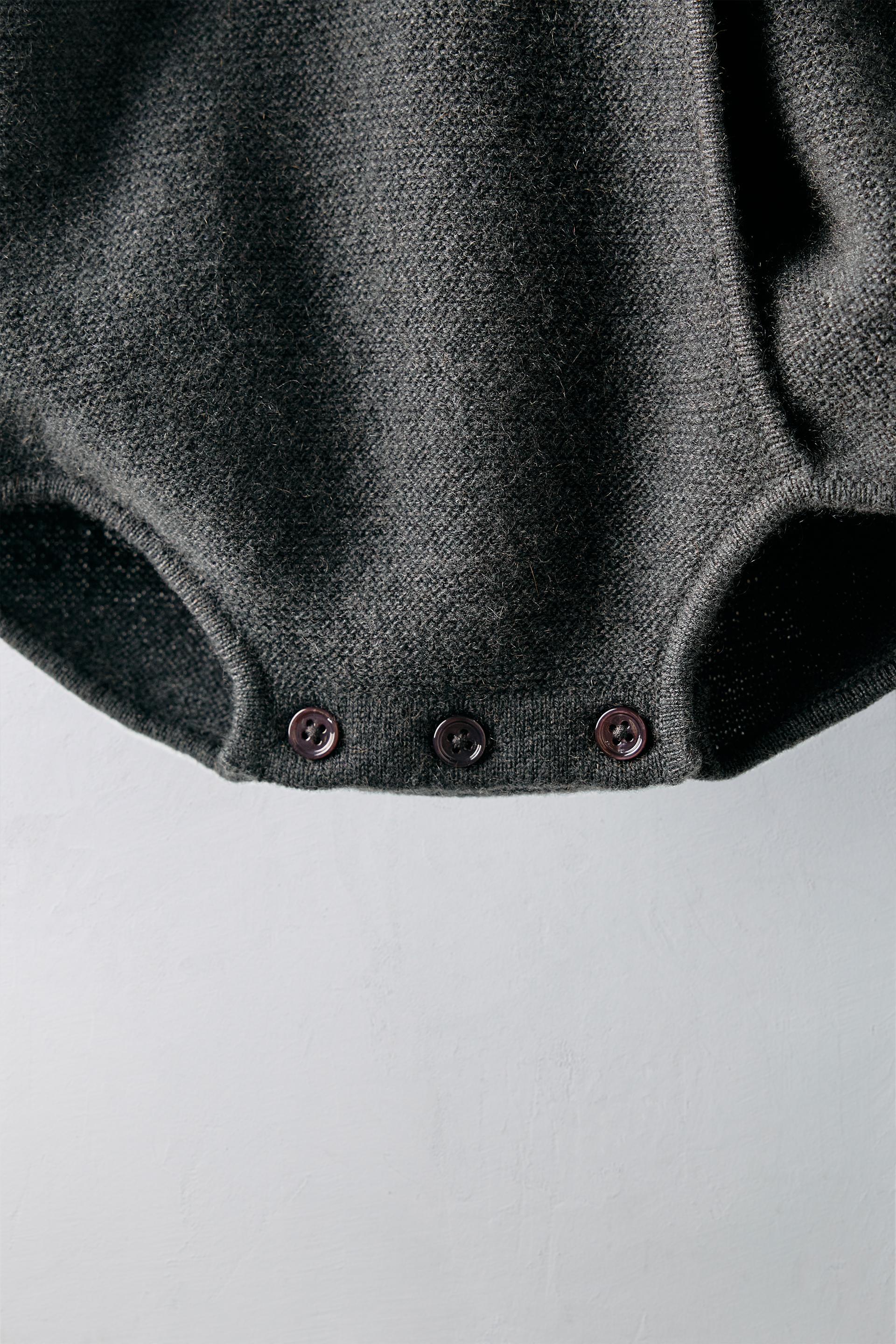 1-9 MONTHS/ WRAP 100% CASHMERE ROMPER LIMITED EDITION by ZARA 1-9 MONTHS/ WRAP 100% CASHMERE ROMPER LIMITED EDITION by ZARA