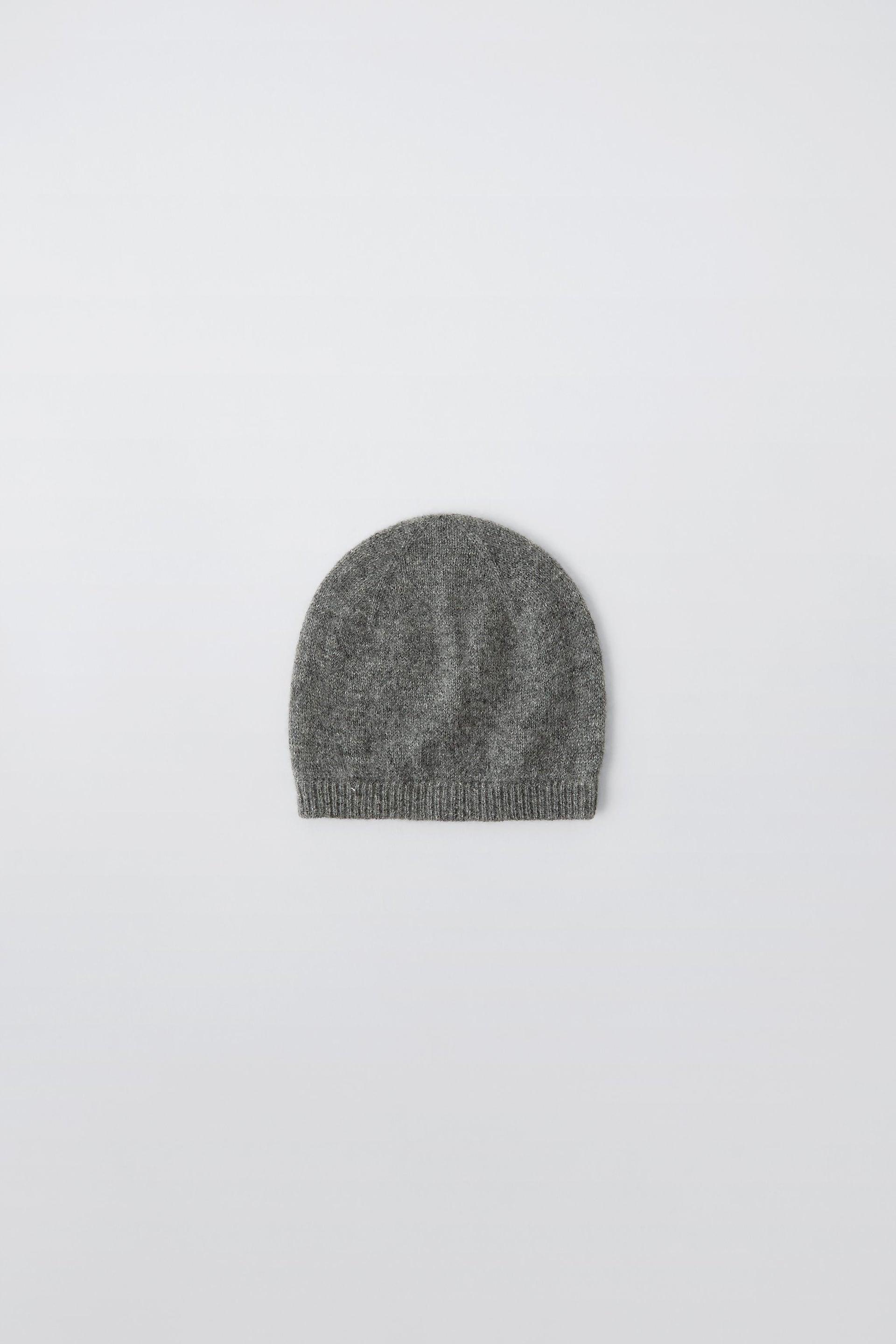 100% CASHMERE HAT by ZARA