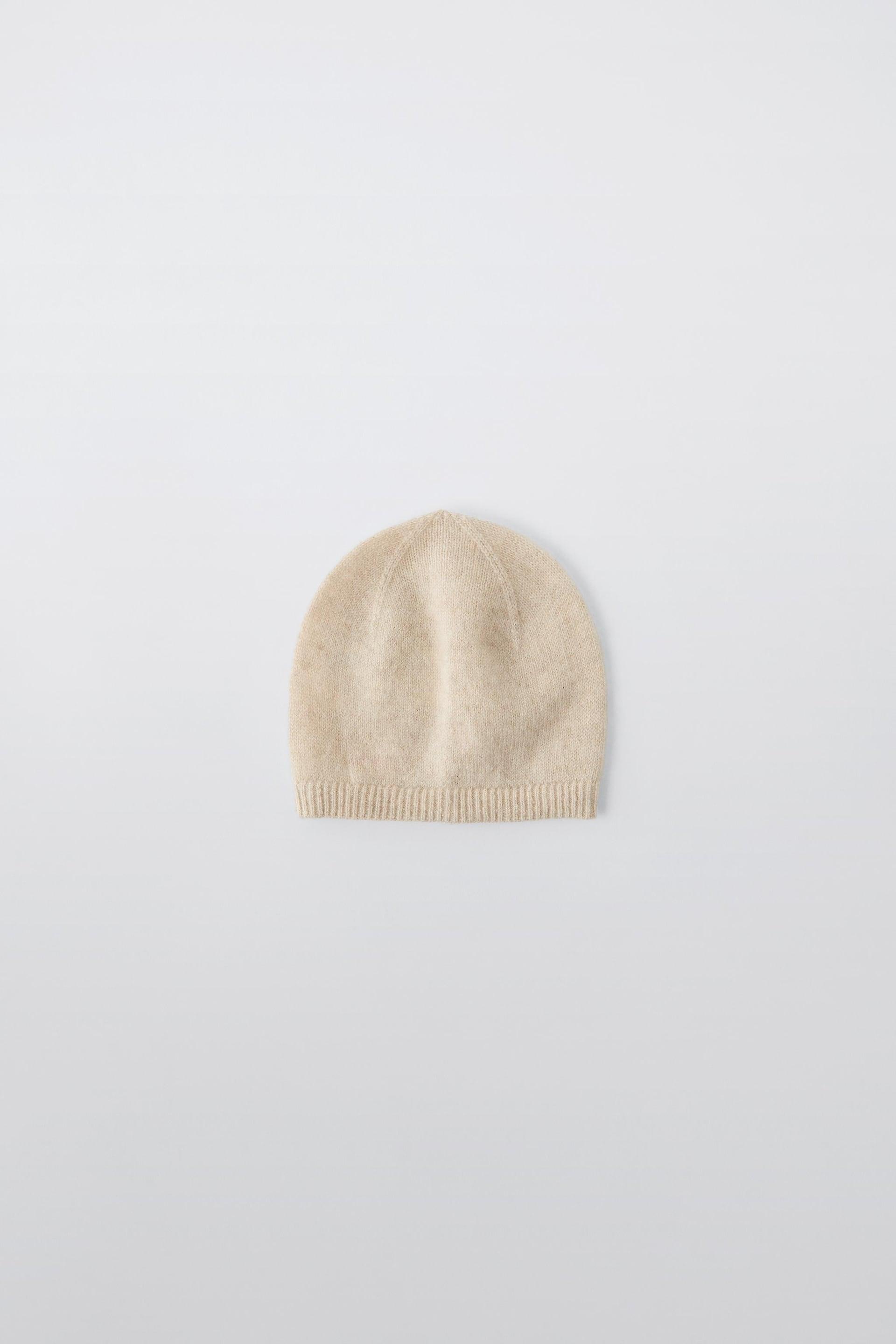 100% CASHMERE HAT by ZARA