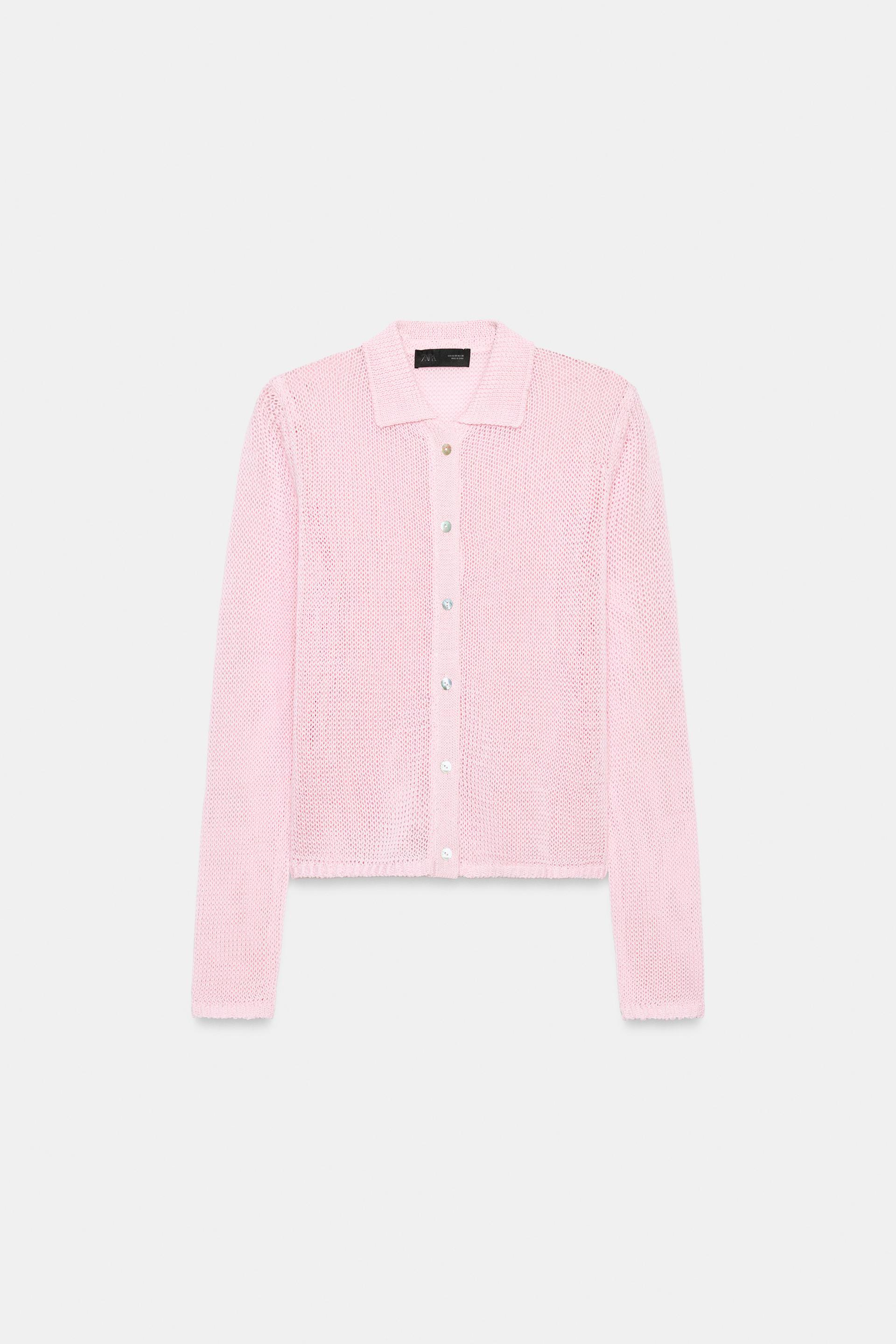 100% COTTON CARDIGAN by ZARA