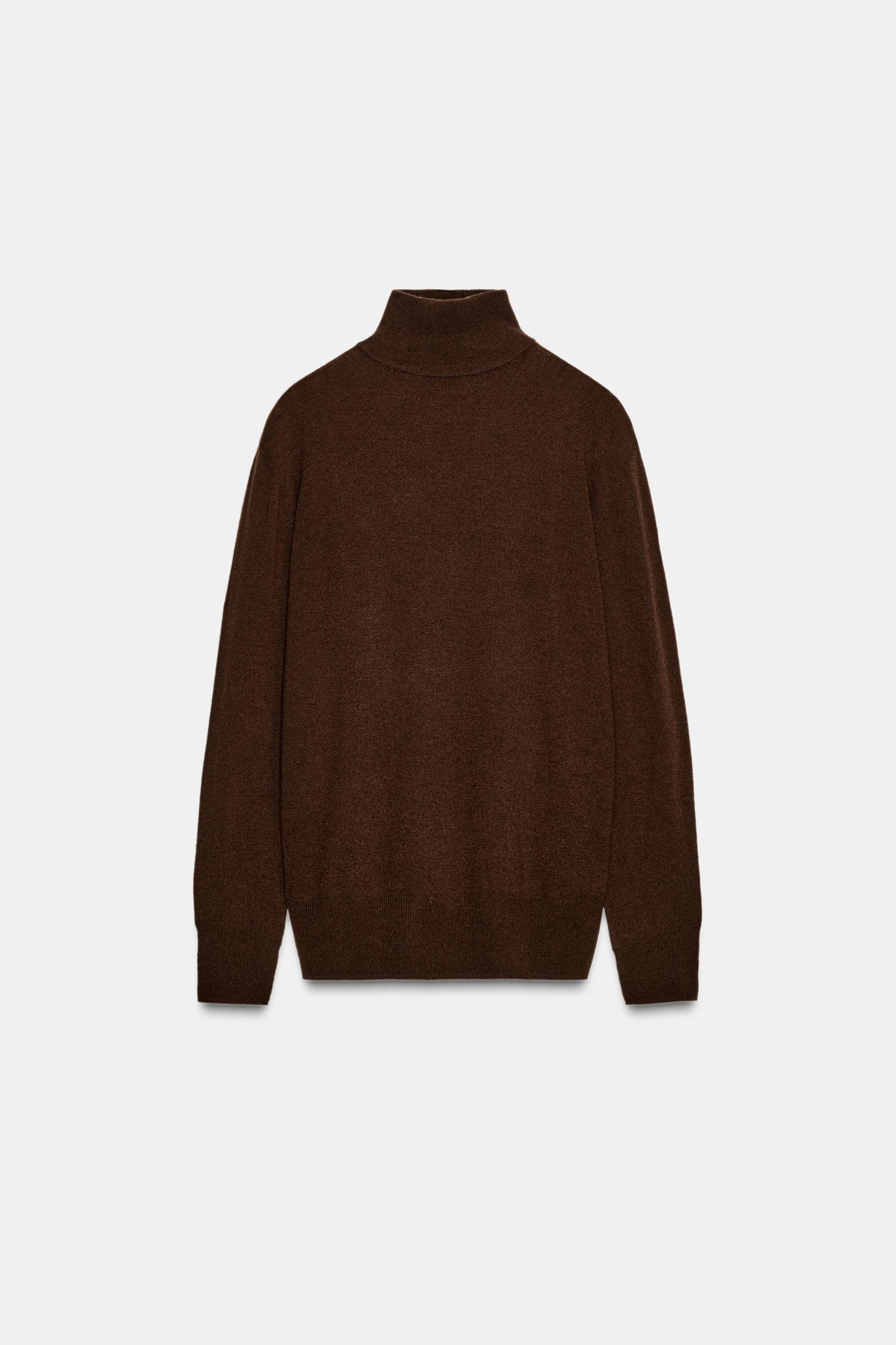 100% EXTRA SOFT WOOL JUMPER by ZARA