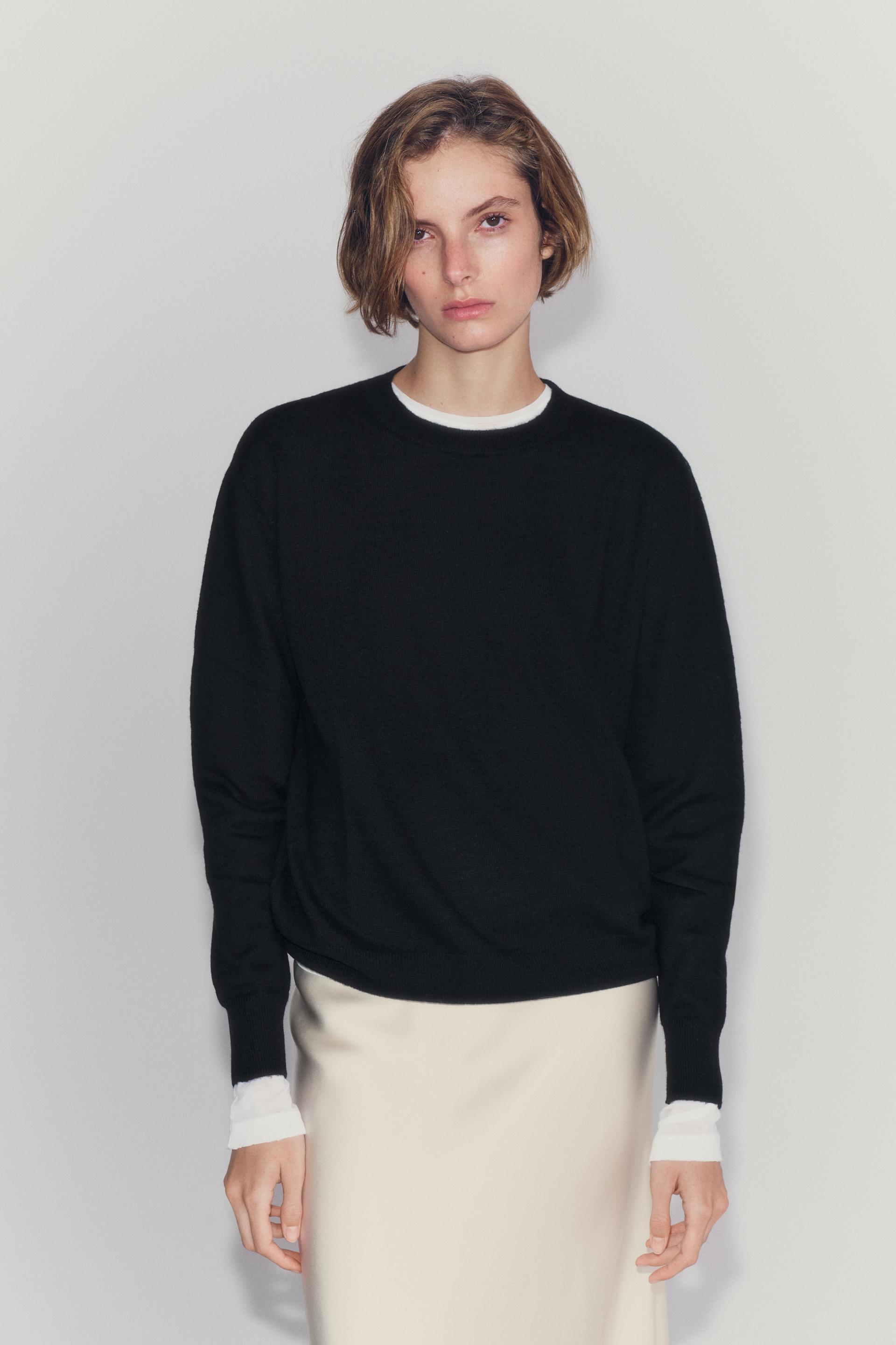 100% EXTRA-SOFT WOOL JUMPER by ZARA