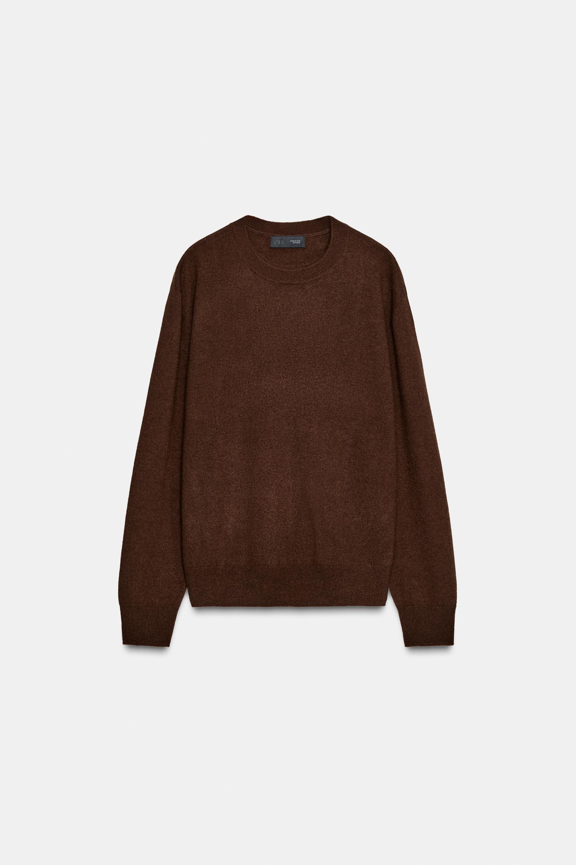 100% EXTRA SOFT WOOL JUMPER by ZARA