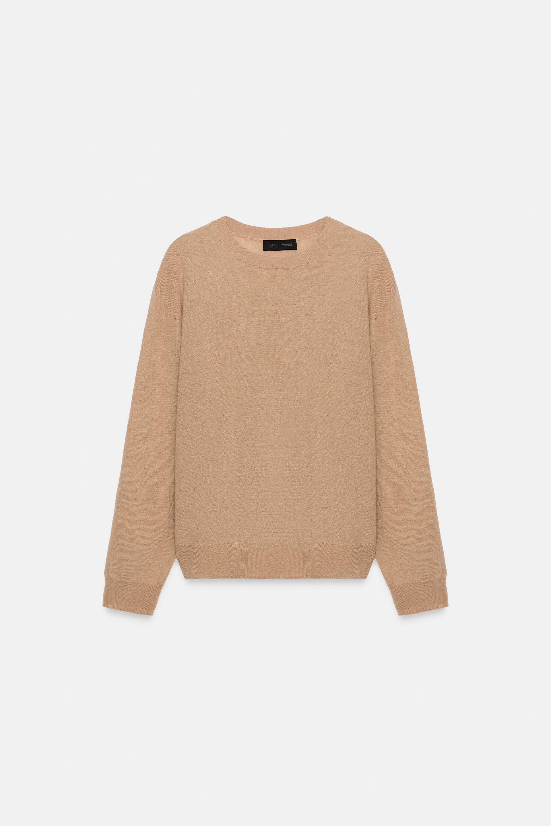 100% EXTRA-SOFT WOOL JUMPER by ZARA