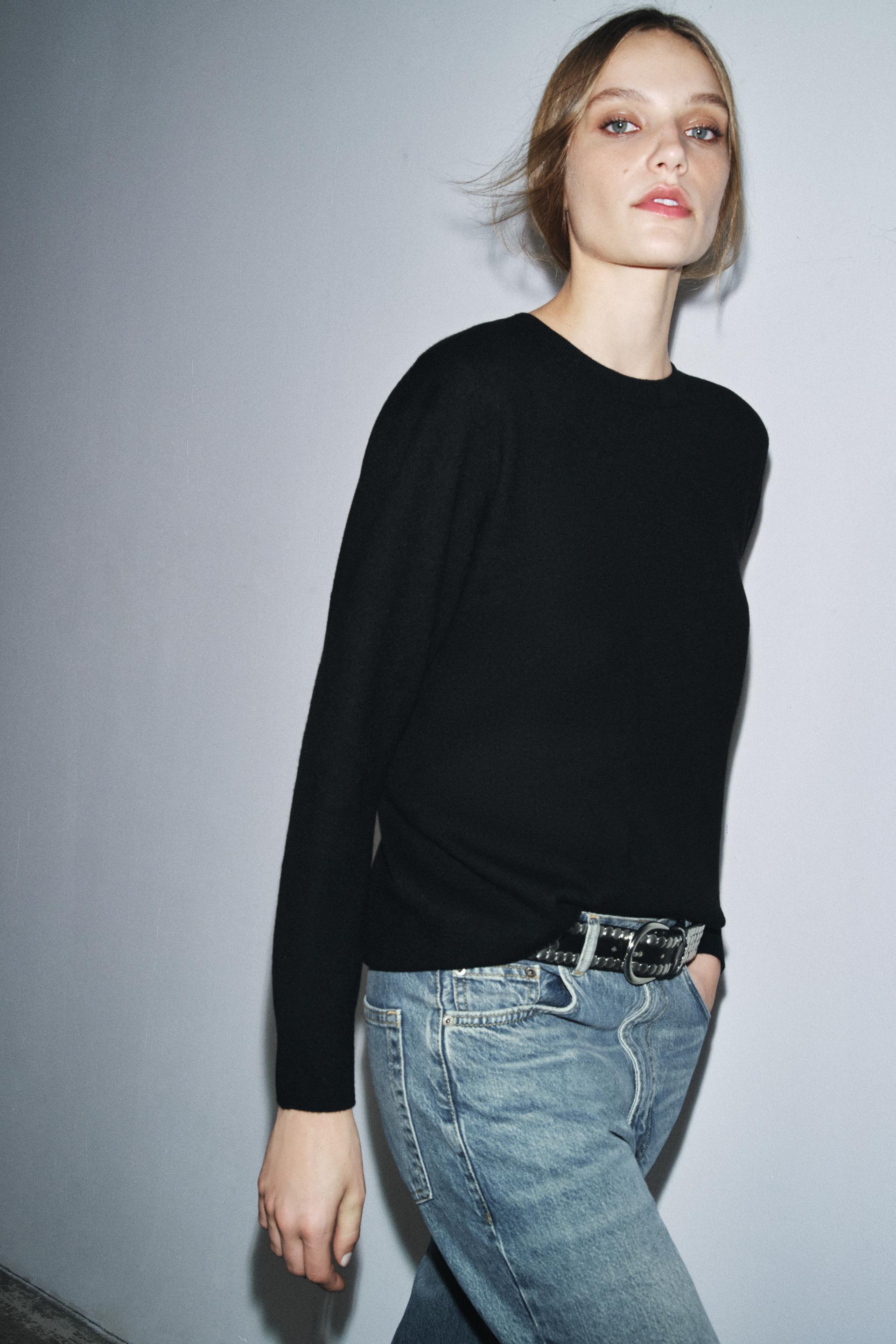 100% EXTRA SOFT WOOL JUMPER by ZARA