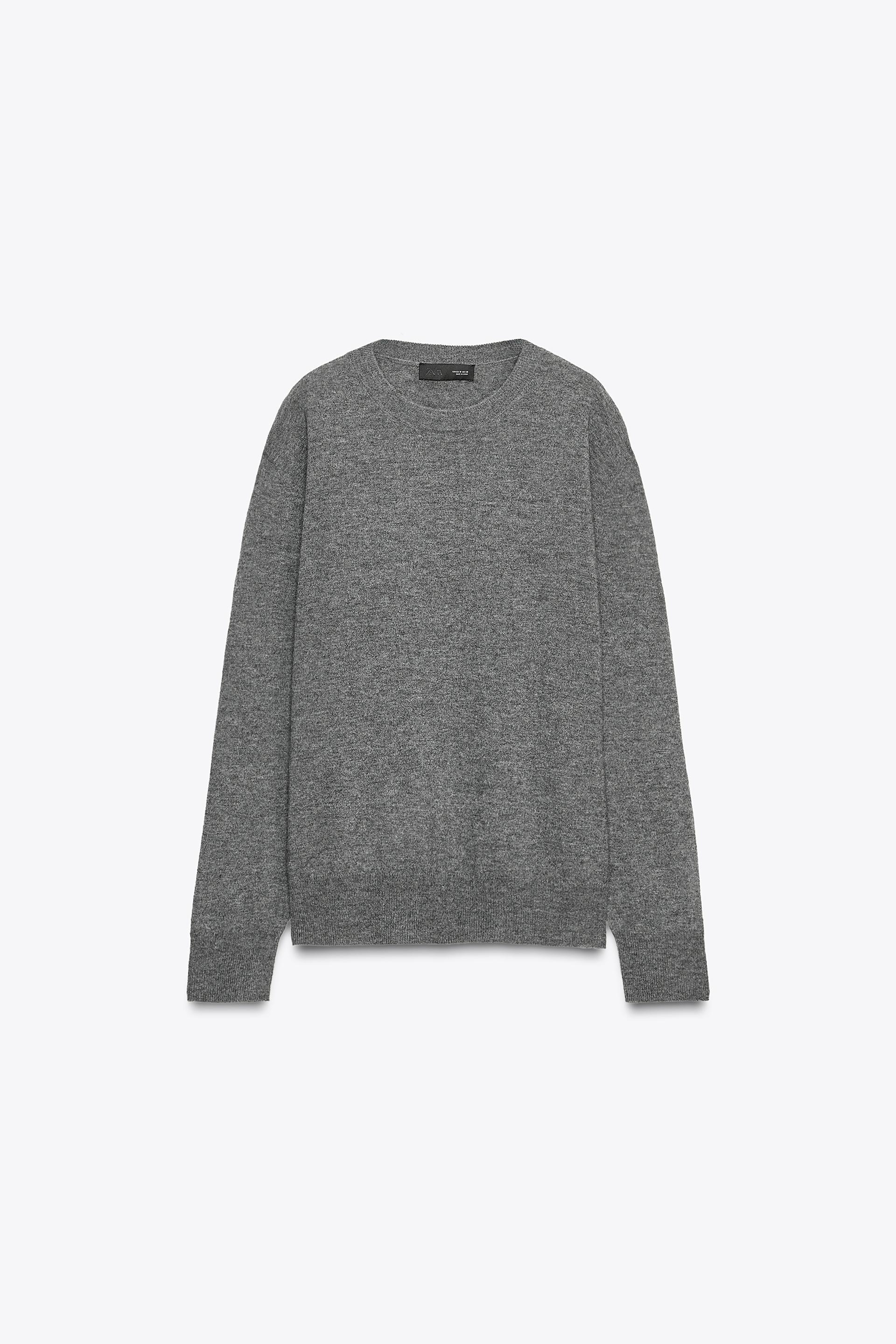 100% EXTRA SOFT WOOL JUMPER by ZARA