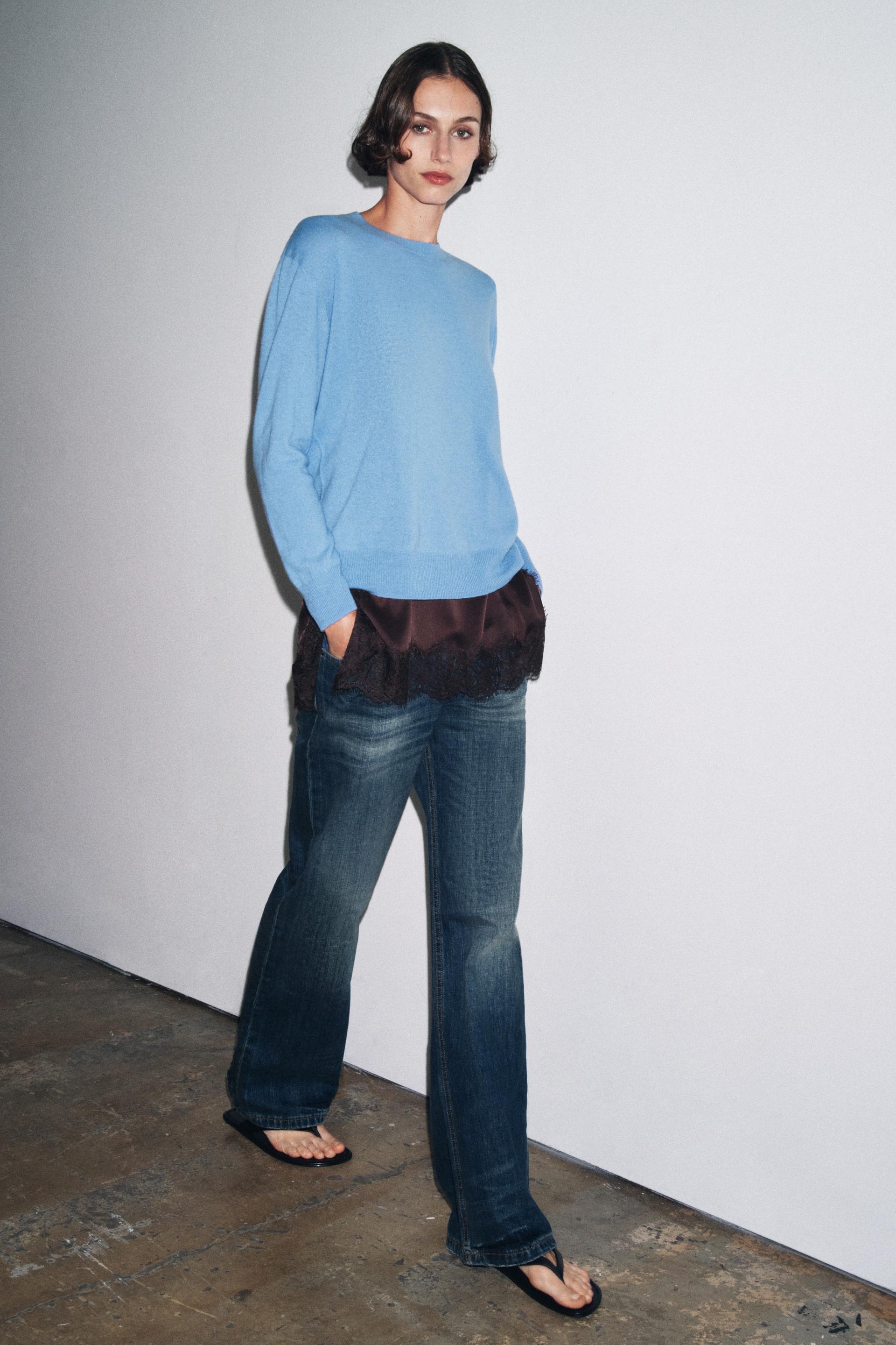 100% EXTRA SOFT WOOL JUMPER by ZARA
