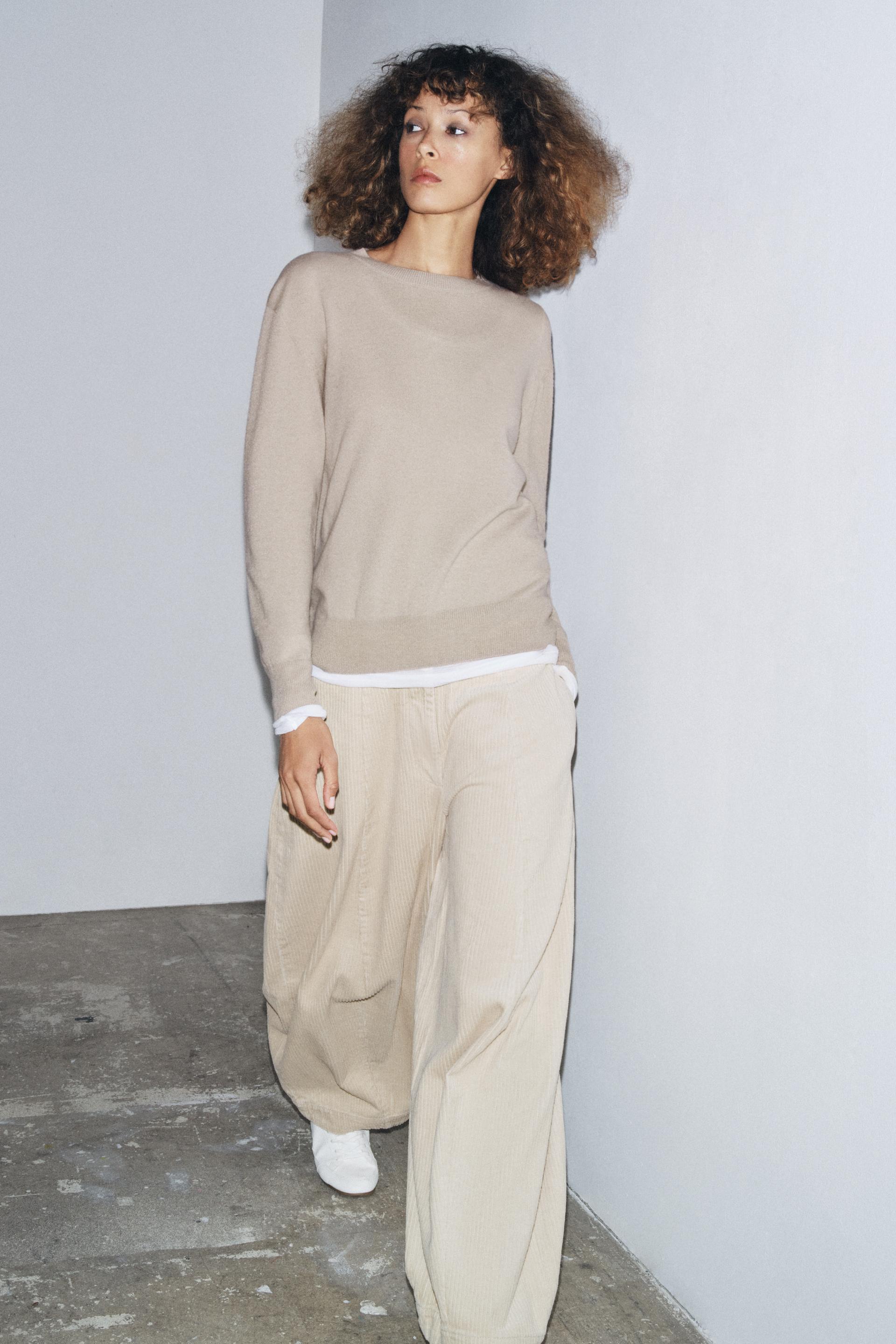 100% EXTRA SOFT WOOL JUMPER by ZARA