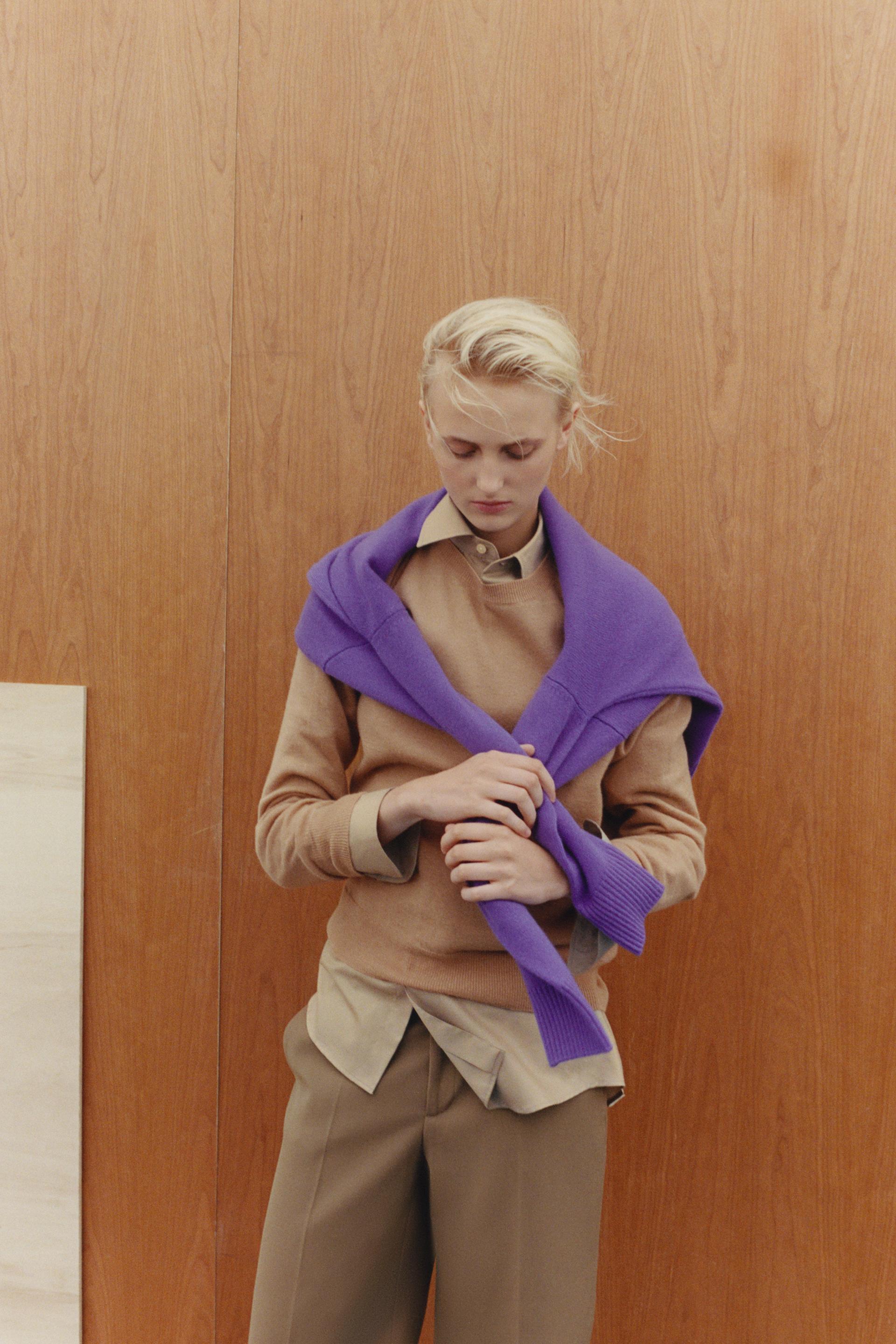 100% EXTRA-SOFT WOOL JUMPER by ZARA