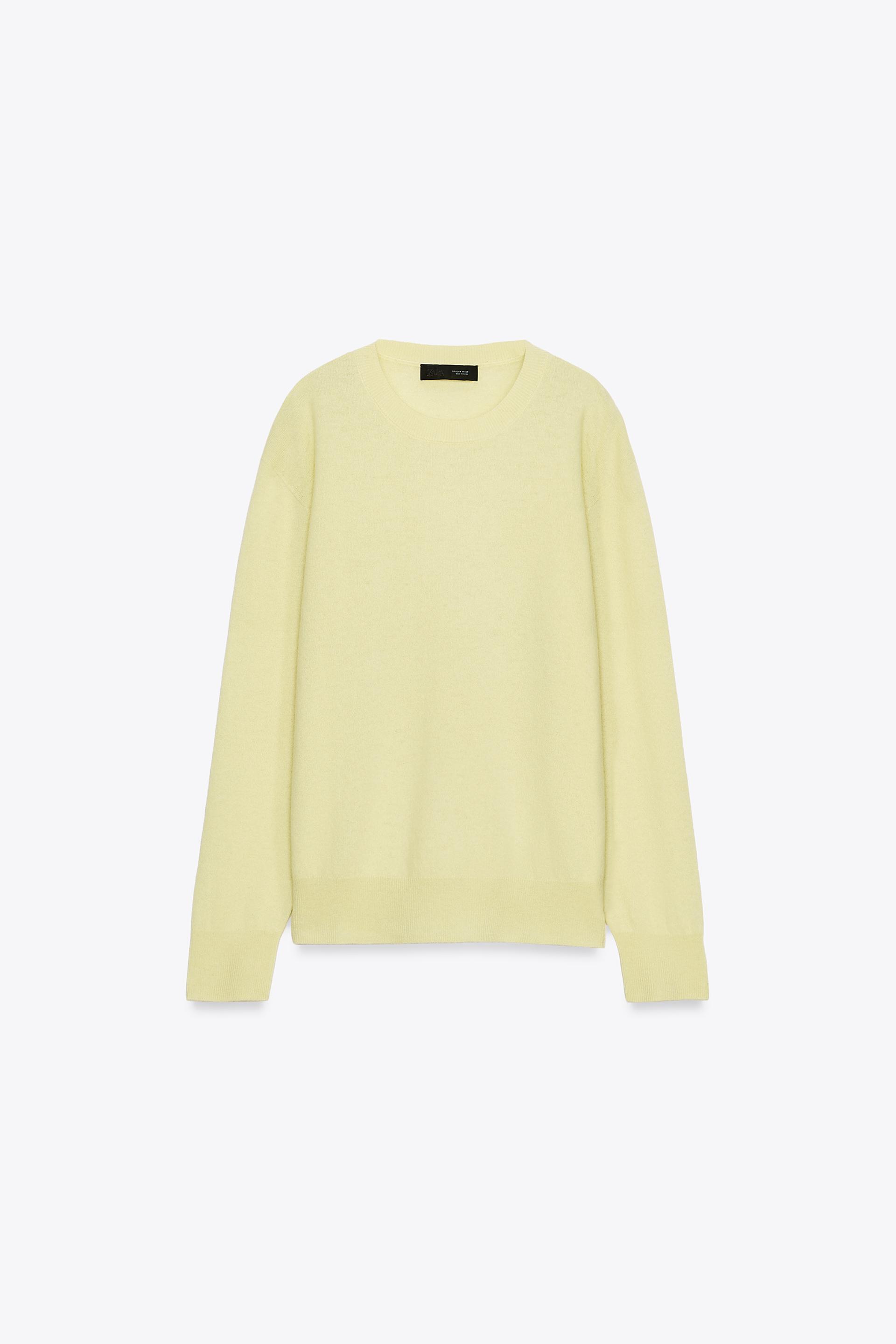 100% EXTRA SOFT WOOL JUMPER by ZARA