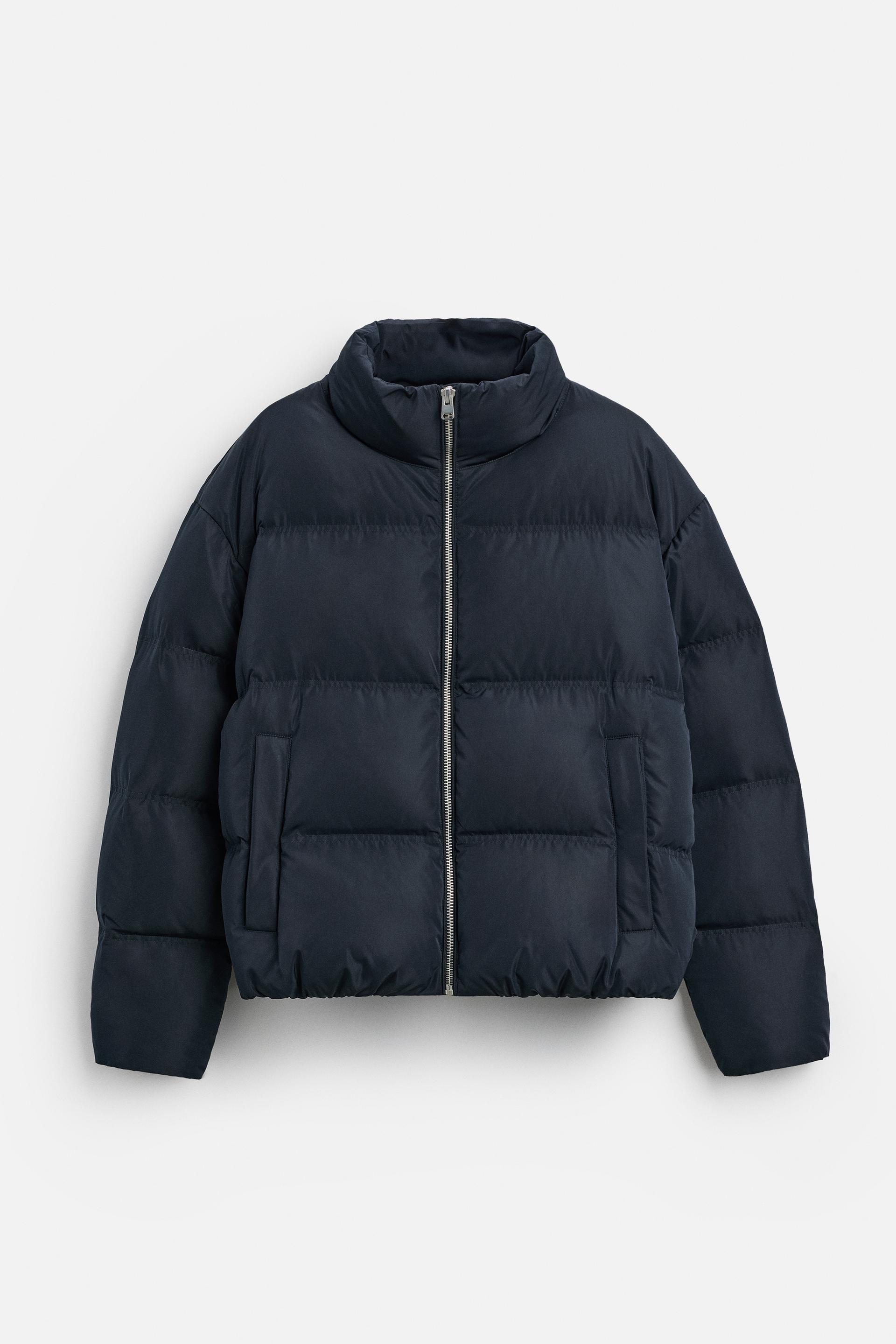 100% FEATHER FILL PUFFER JACKET by ZARA