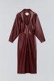 100% LEATHER PUFFED-BODY DRESS by ZARA 100% LEATHER PUFFED-BODY DRESS by ZARA