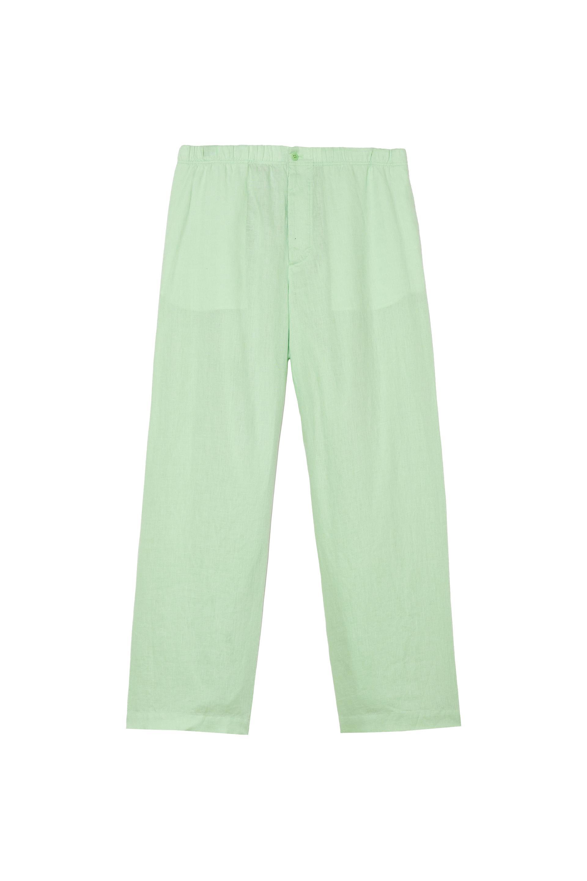100% LINEN RELAXED FIT PANTS by ZARA