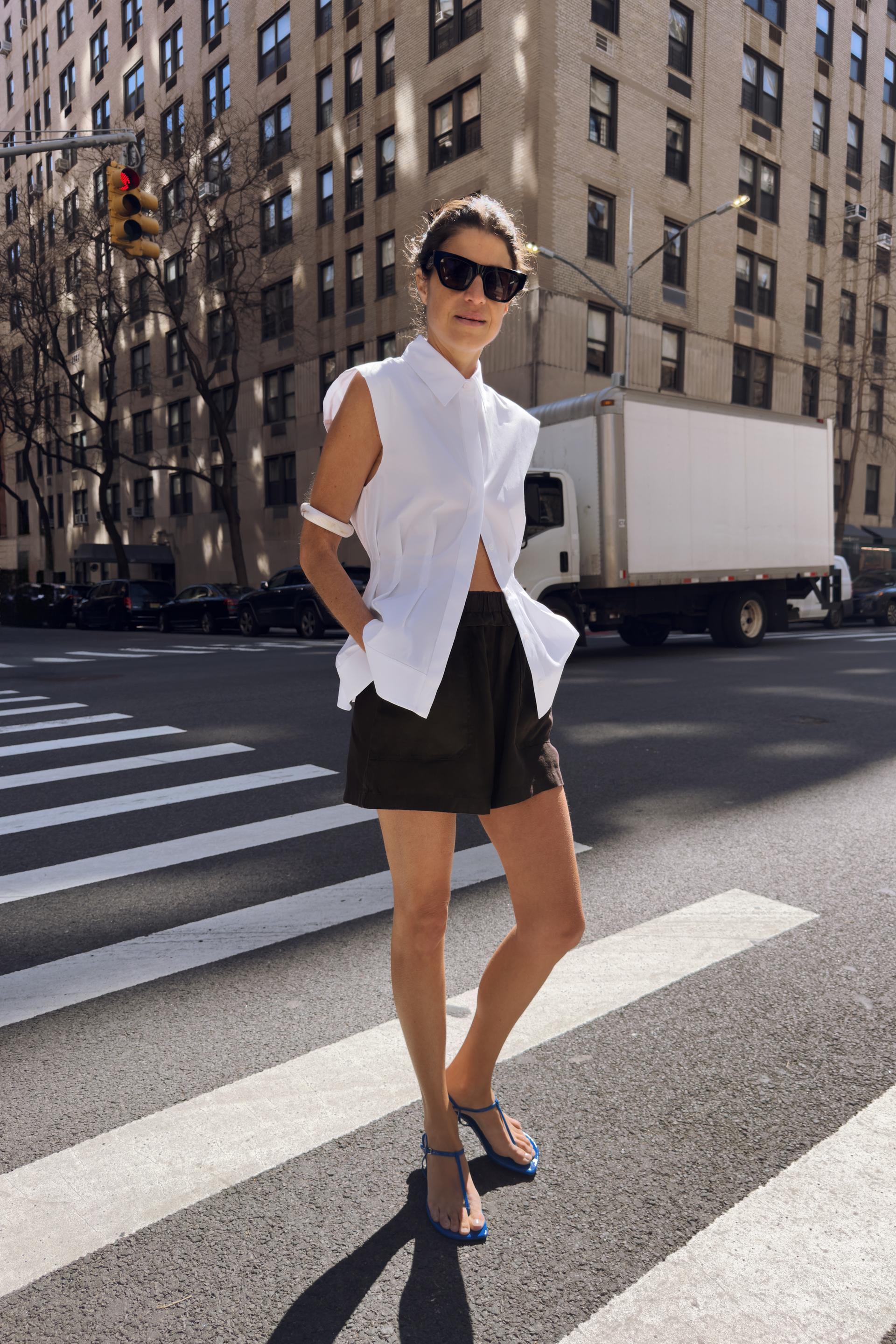 100% LINEN SHORTS ZW COLLECTION by ZARA