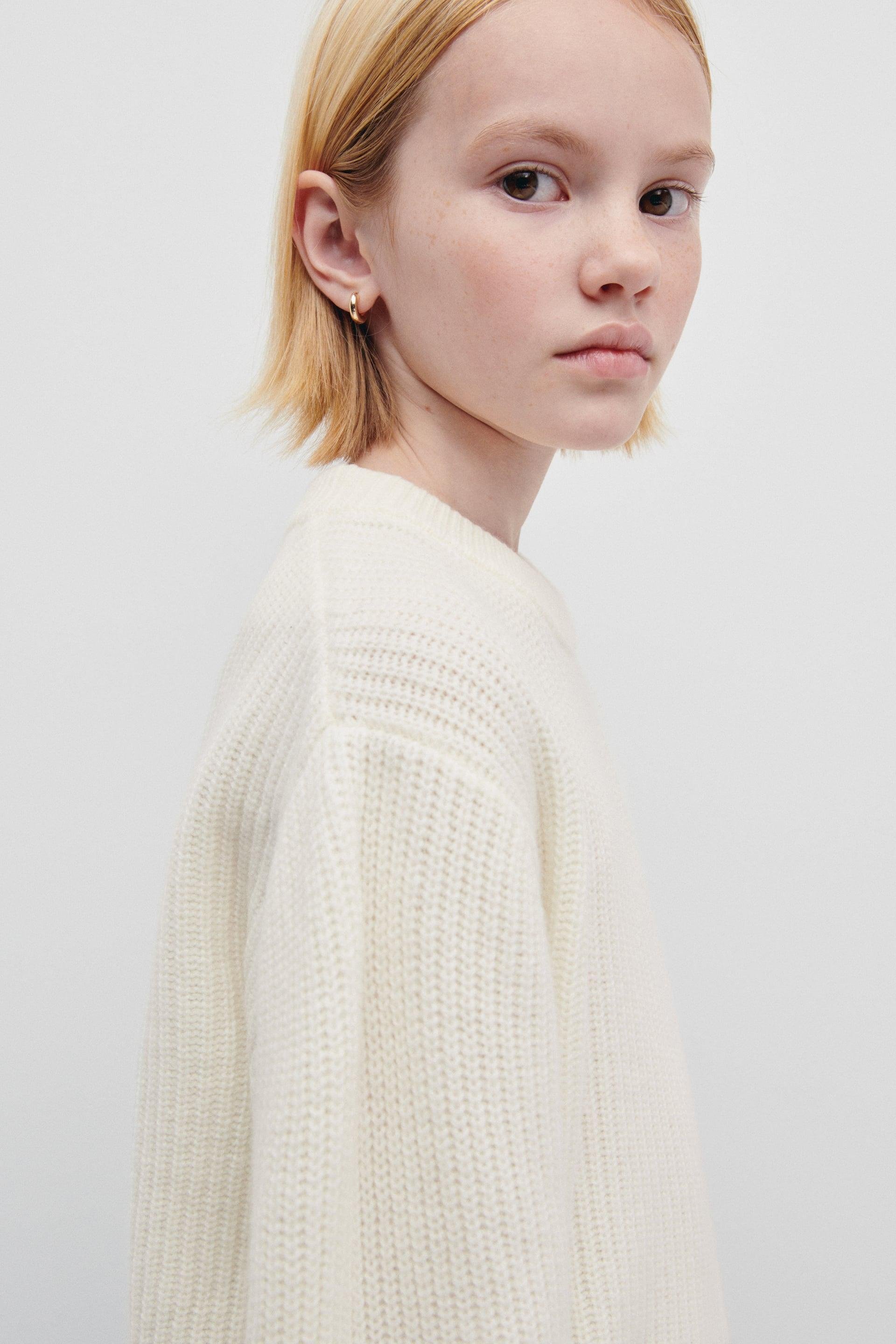 100% WOOL KNIT SWEATER LIMITED EDITION by ZARA