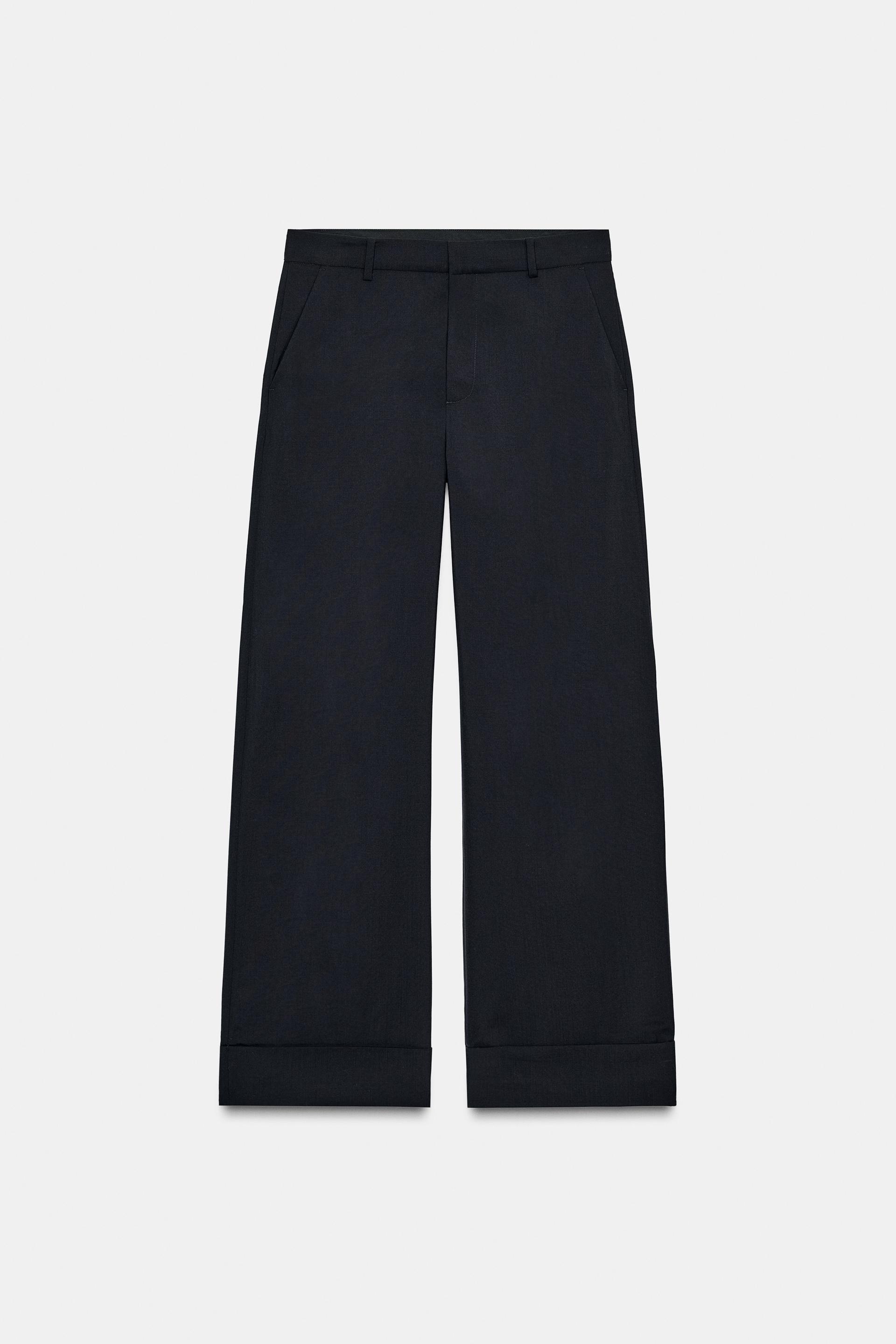 100% WOOL PANTS ZW COLLECTION by ZARA