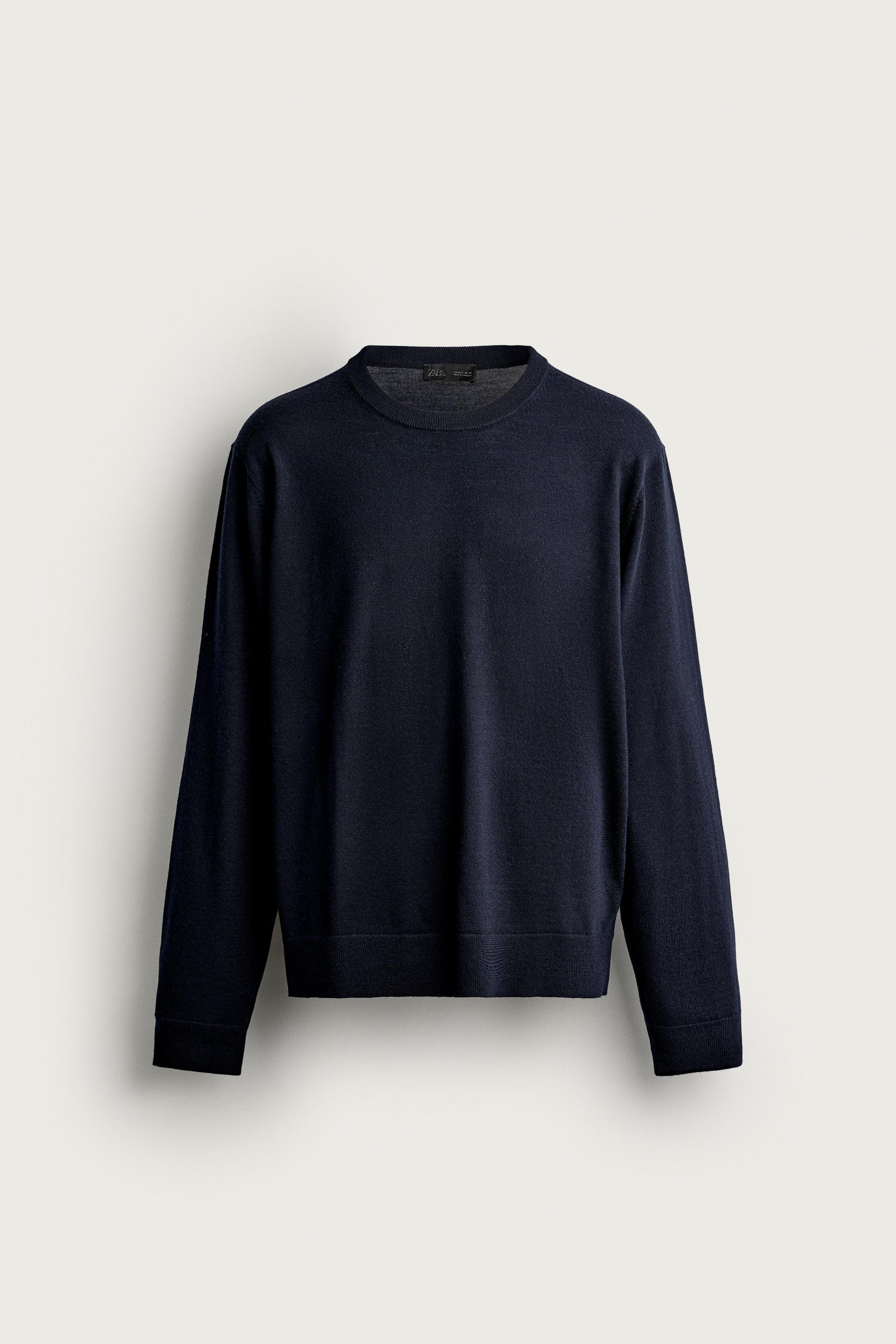 100% WOOL REGULAR FIT JUMPER by ZARA