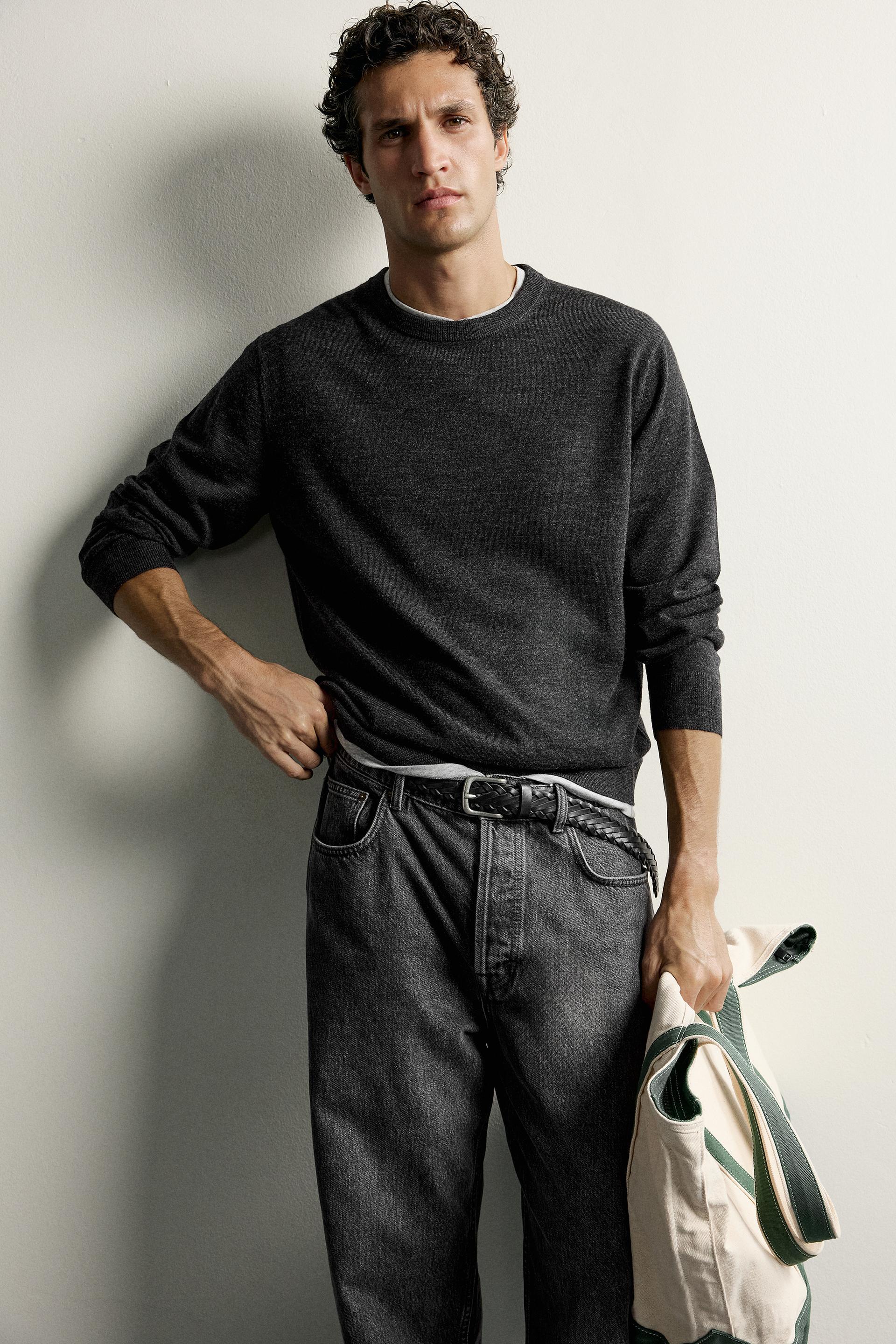 100% WOOL REGULAR FIT JUMPER by ZARA