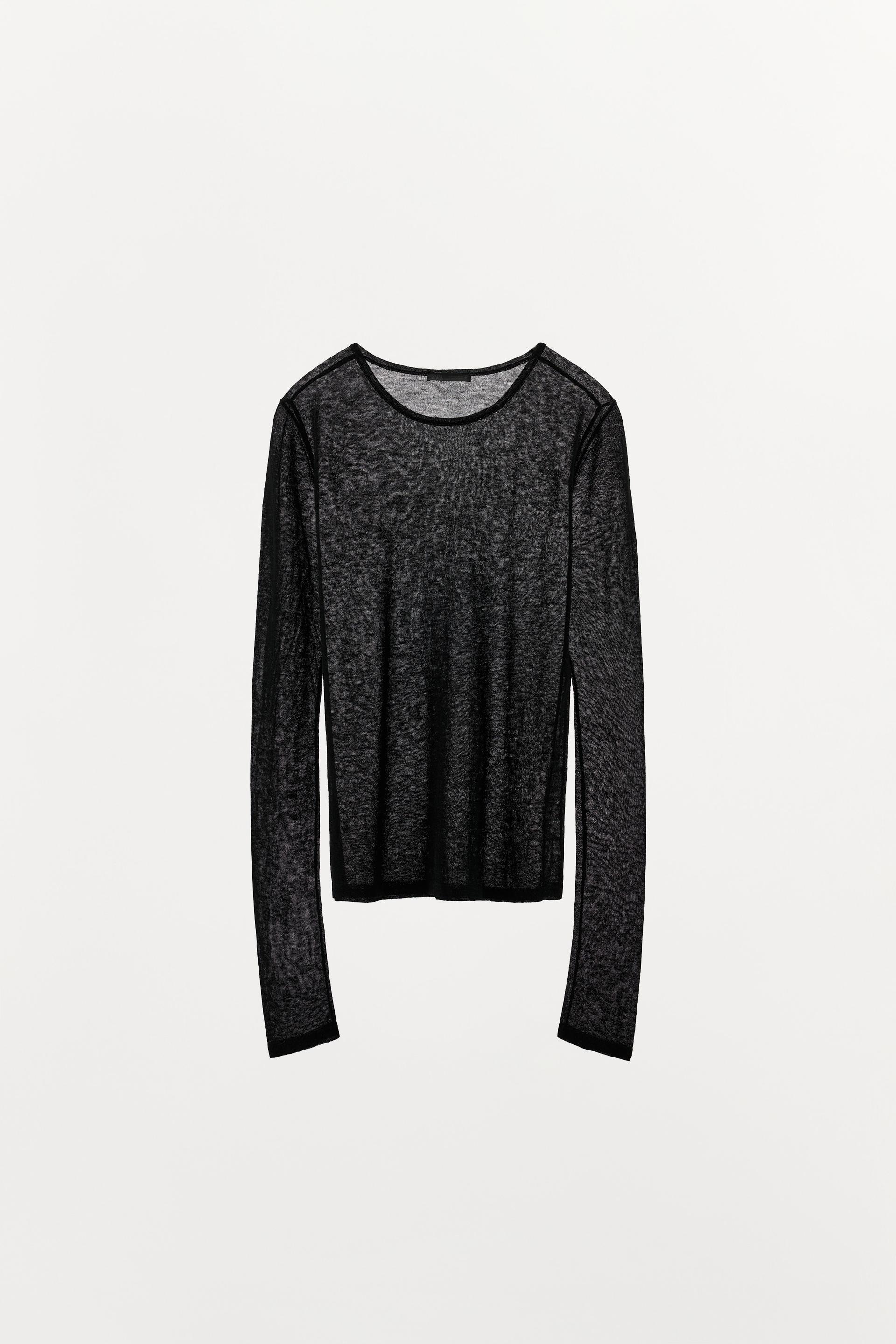 100% WOOL T-SHIRT by undefined