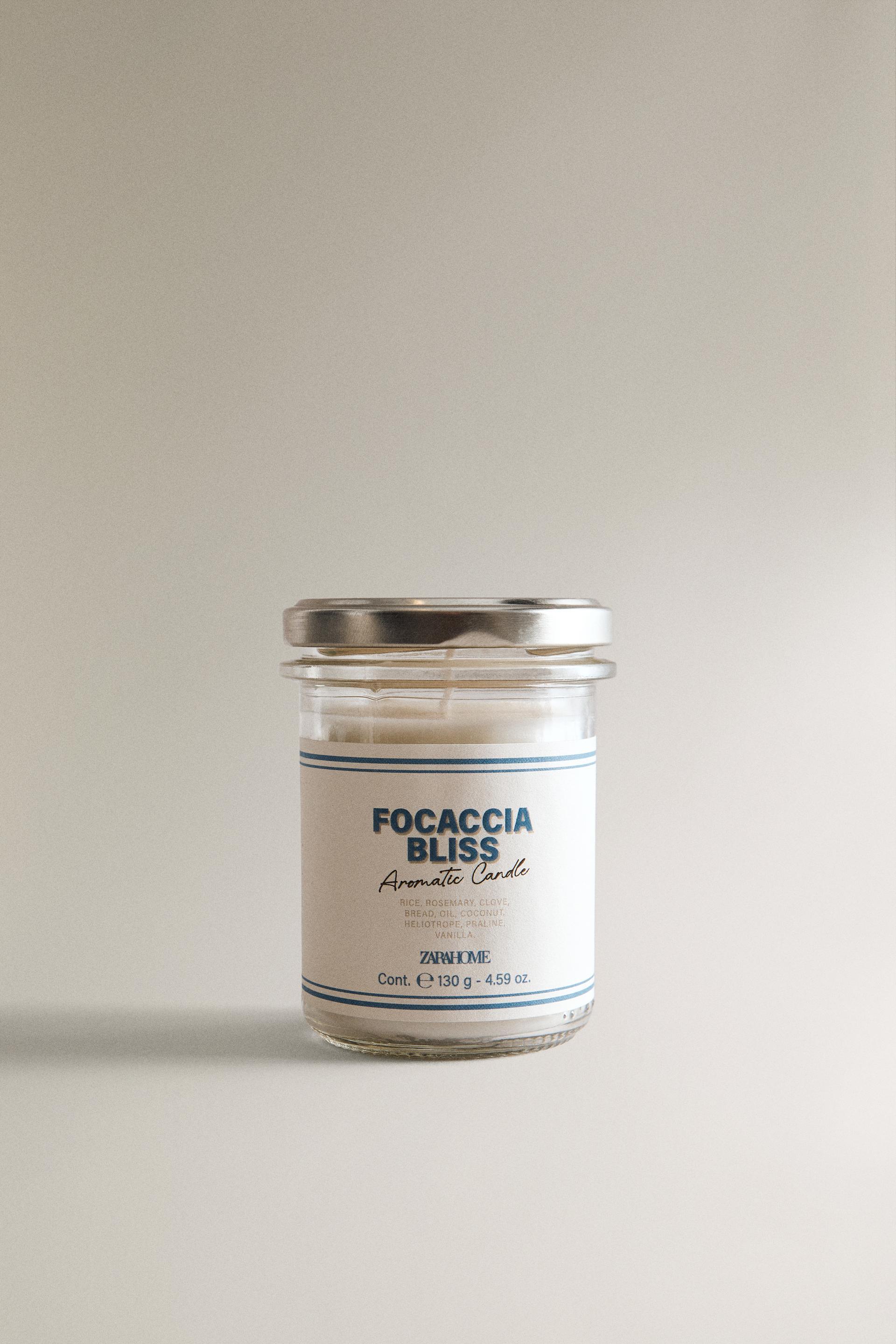 (130 G) FOCACCIA BLISS SCENTED CANDLE by ZARA