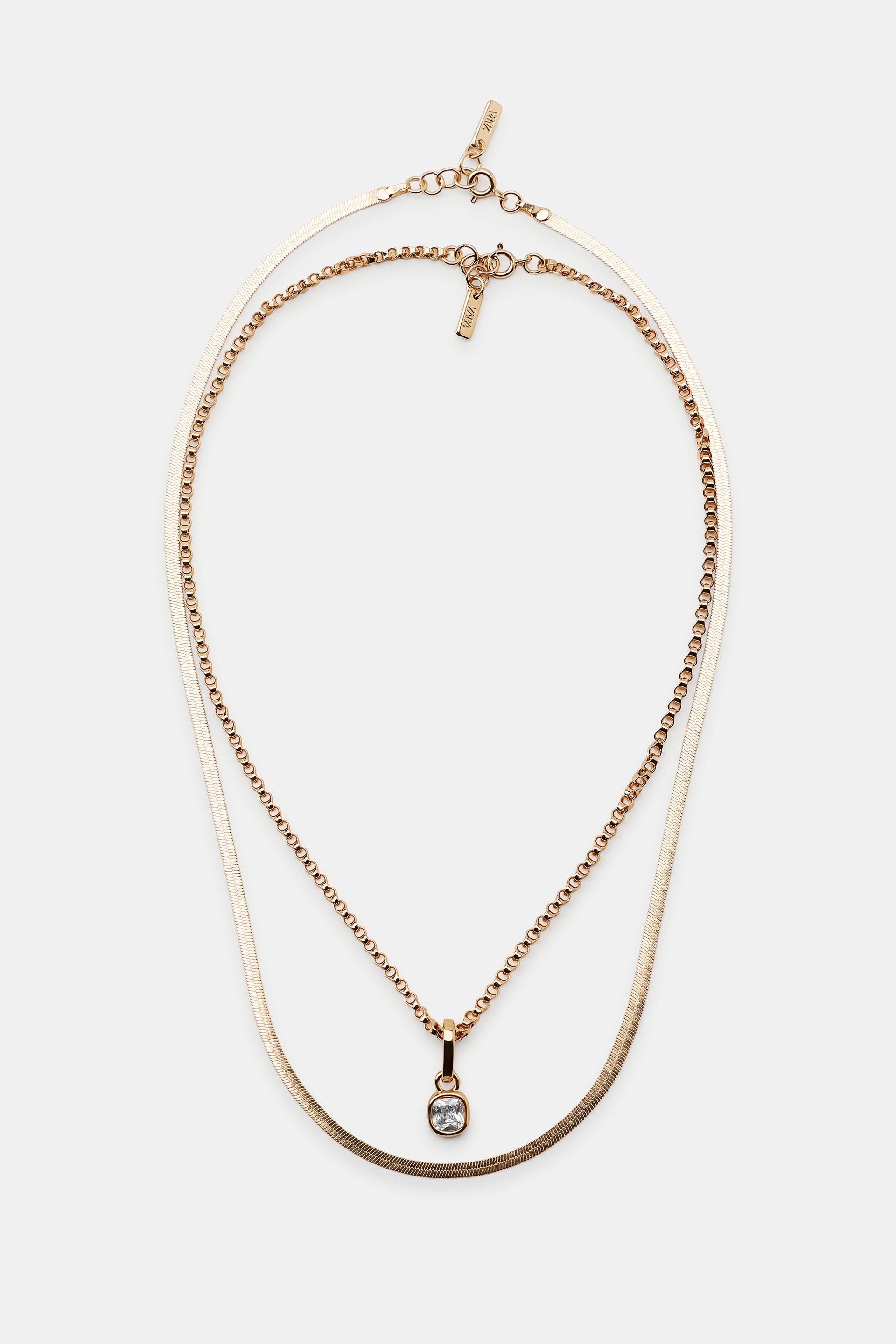 2-PACK CHAIN NECKLACES by ZARA