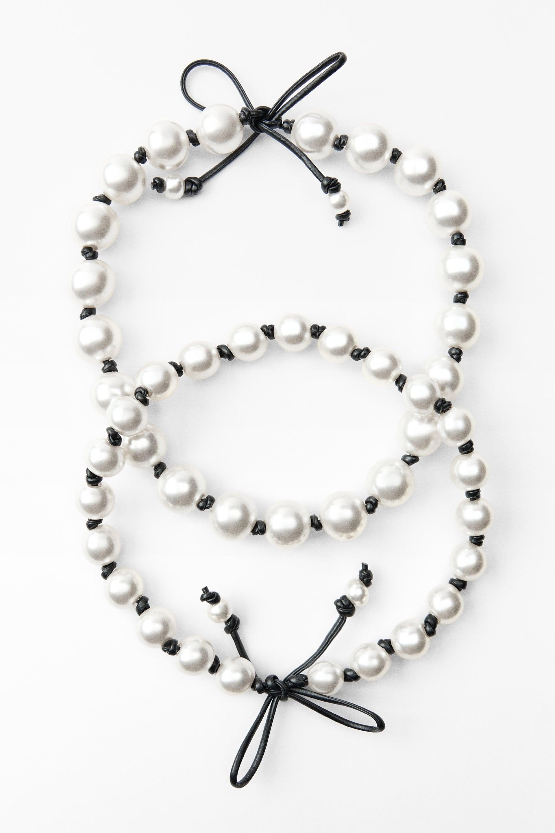 2-PACK OF PEARL NECKLACES by ZARA