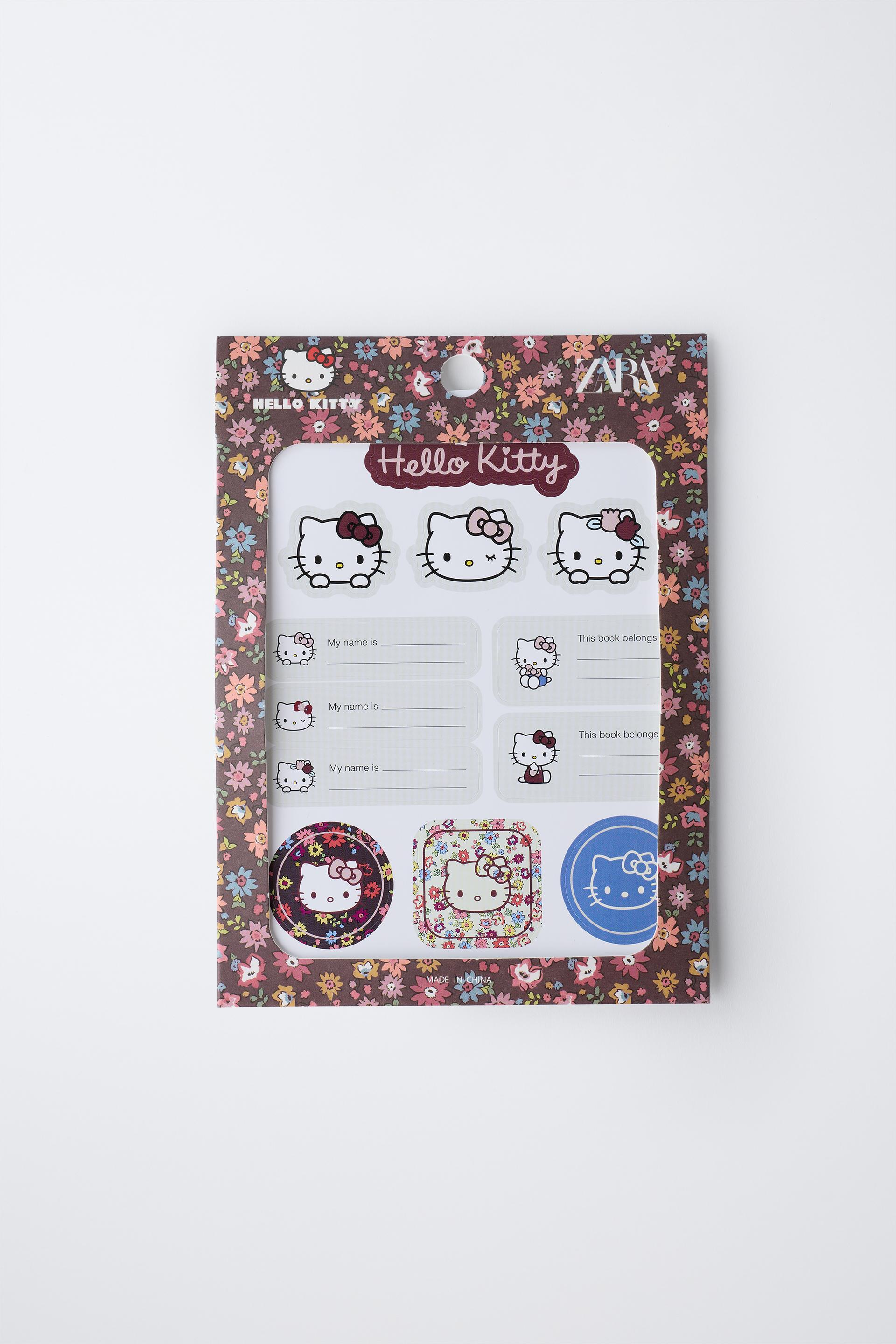 24-PACK OF HELLO KITTY © SANRIO NAME STICKERS by ZARA