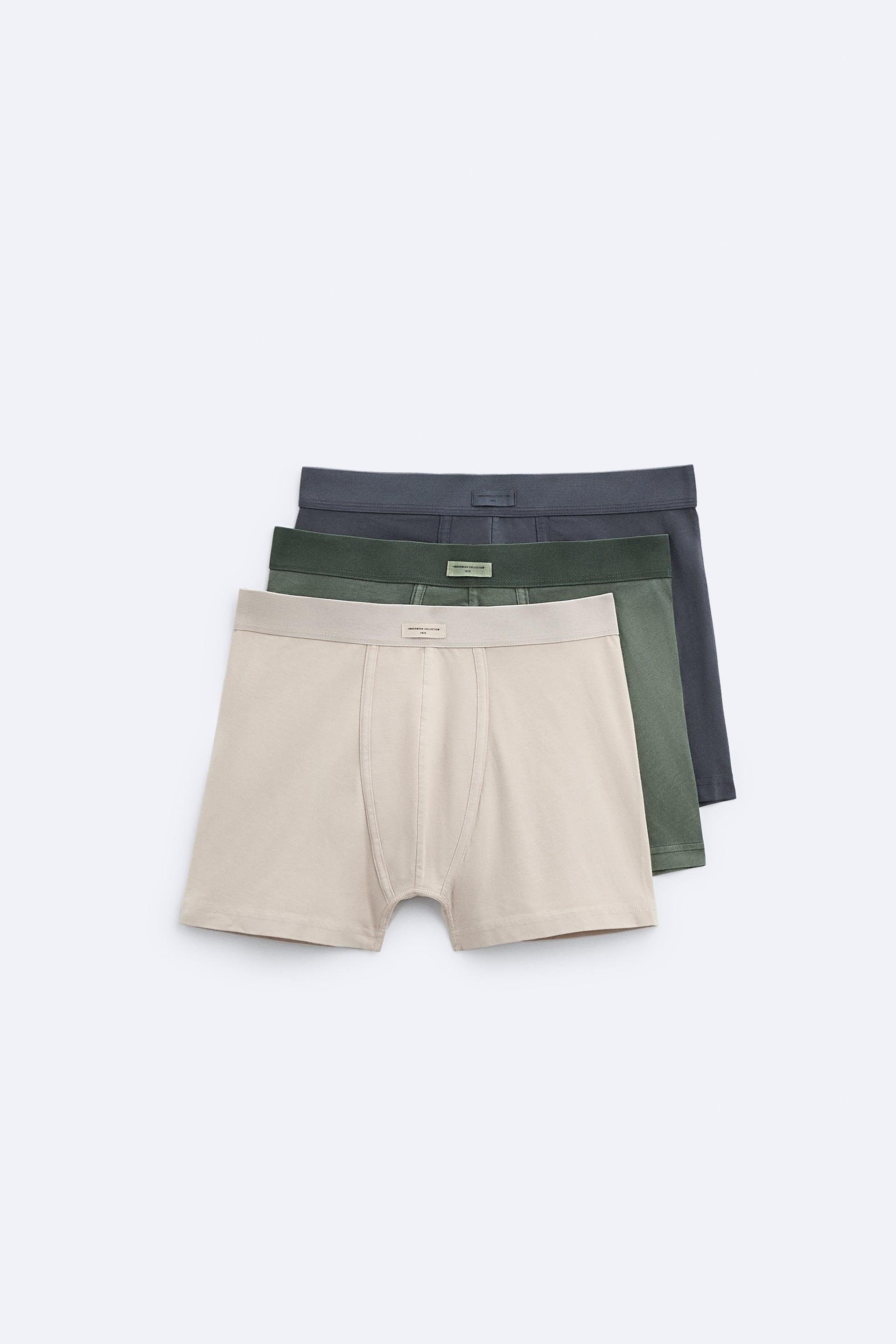 3 PACK OF BASIC BOXERS by ZARA
