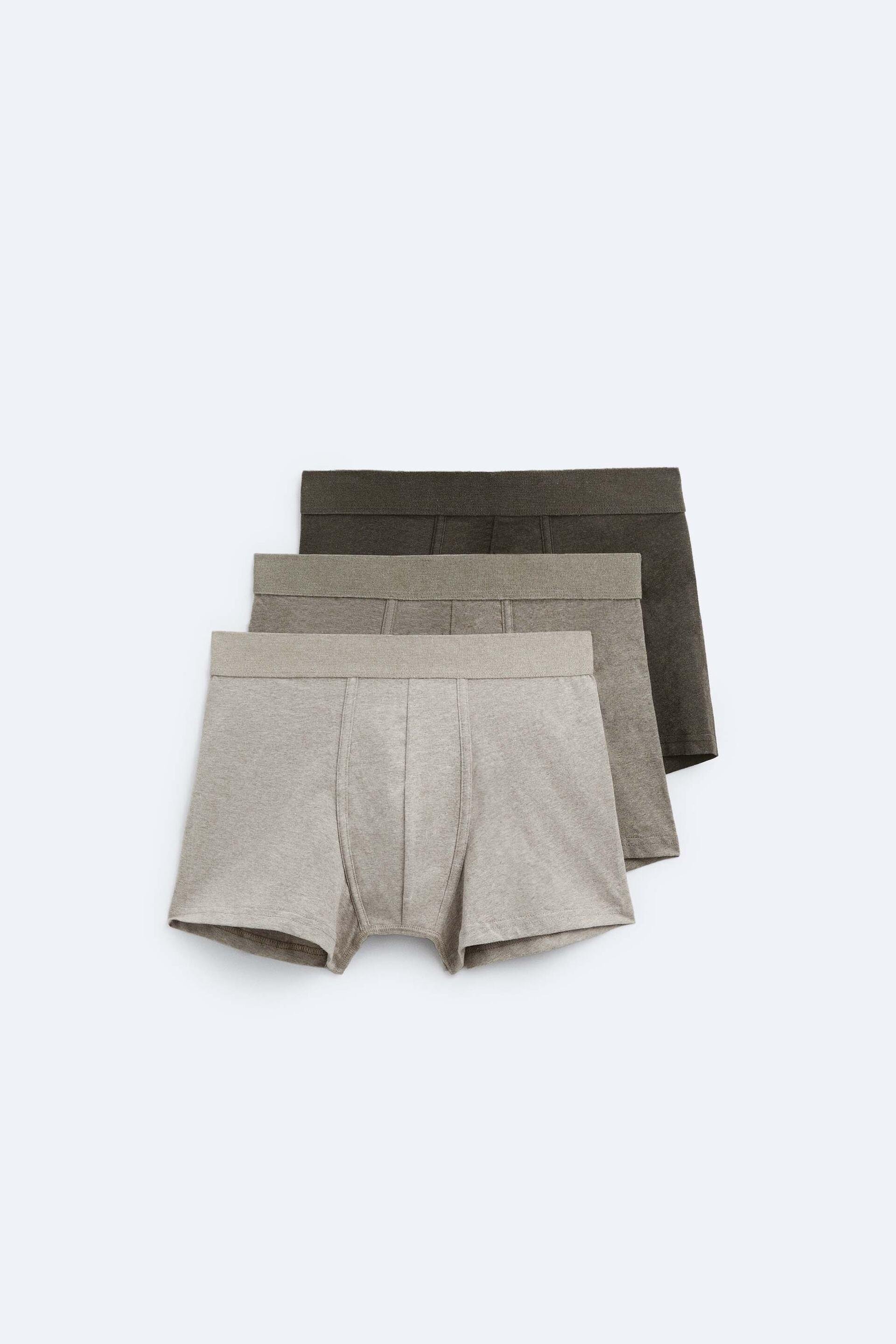 3 PACK OF COMBINATION BOXERS by ZARA