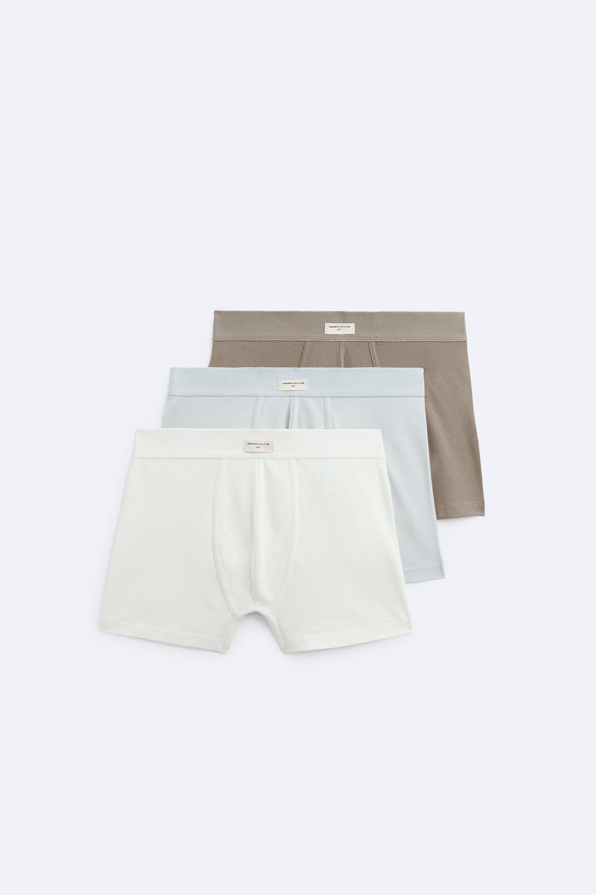 3 PACK OF SOFT BOXERS by ZARA