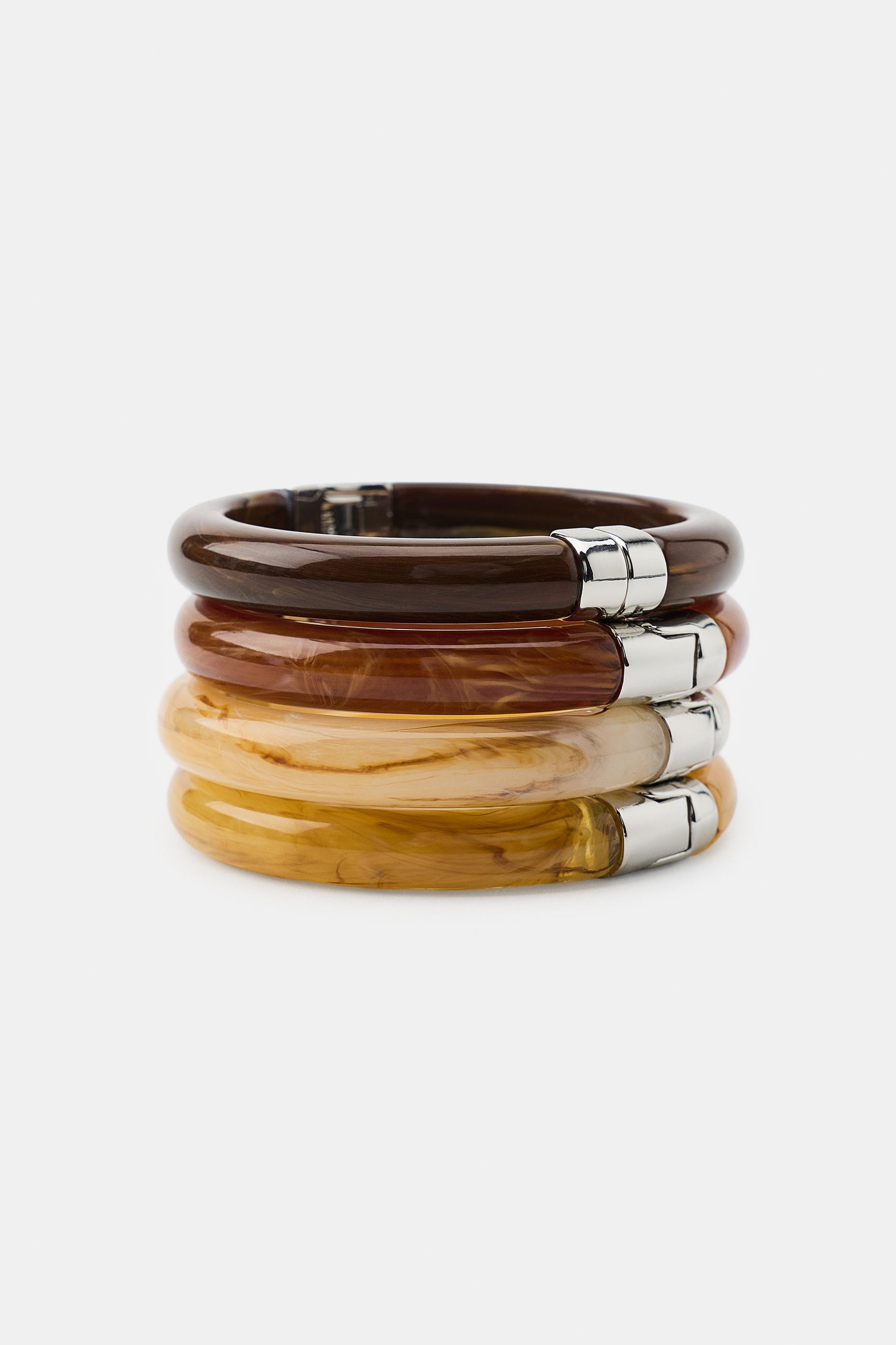 4-PACK RIGID BRACELETS by ZARA