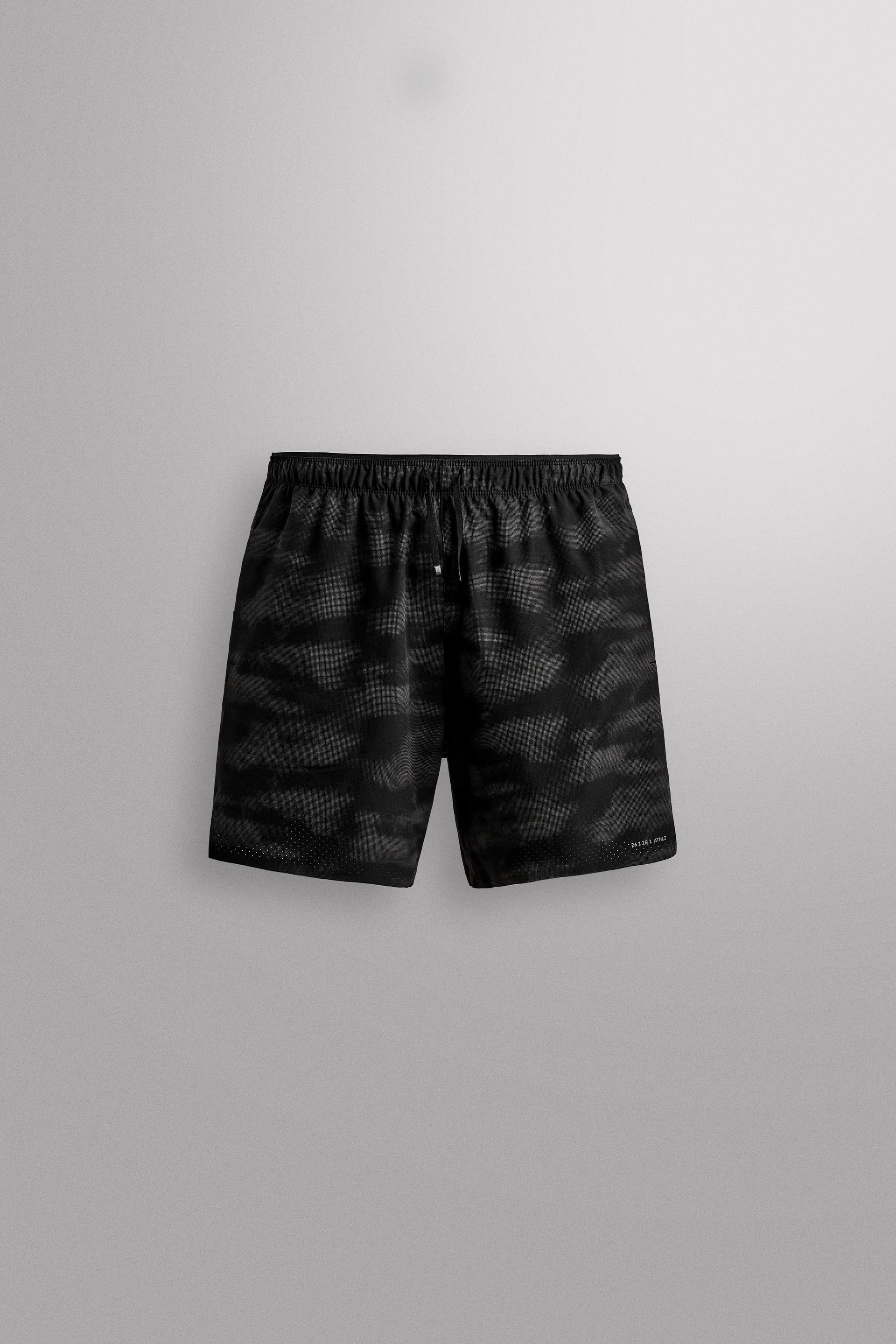 5" PERFORATED RUNNING SHORTS by ZARA