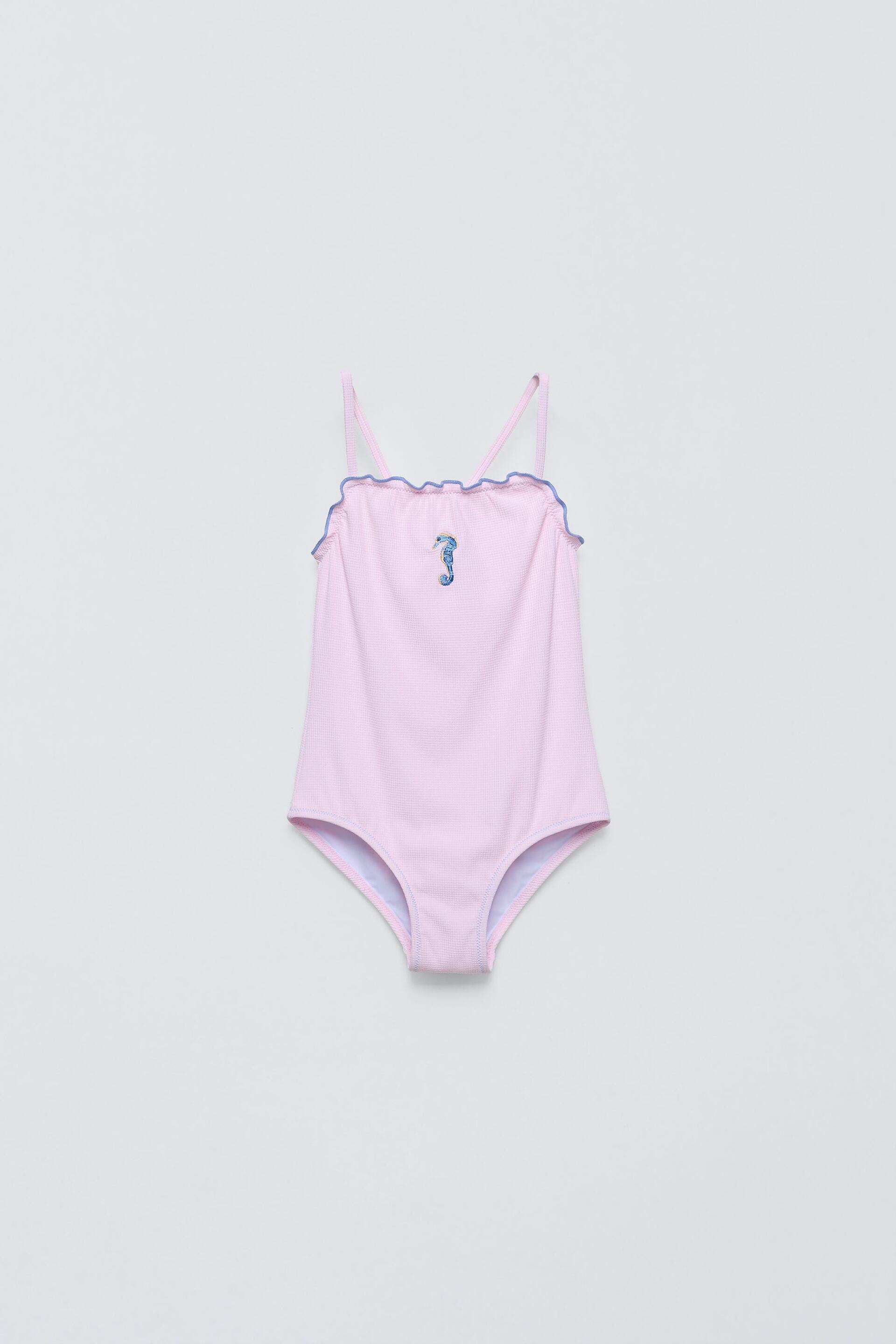 6-14 YEARS / SEAHORSE SWIMSUIT by ZARA