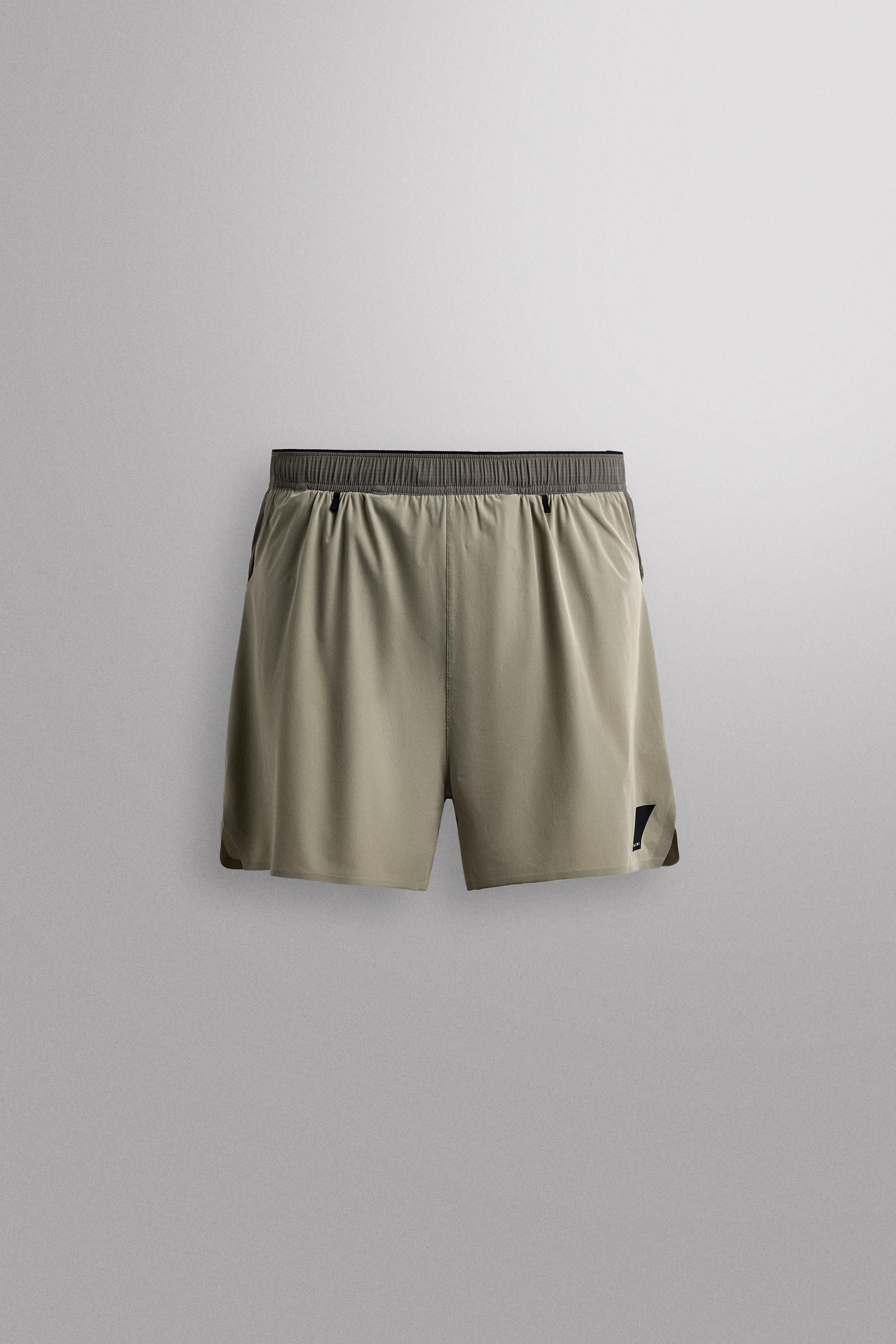 7" COMBINATION TRAIL RUNNING SHORTS by ZARA