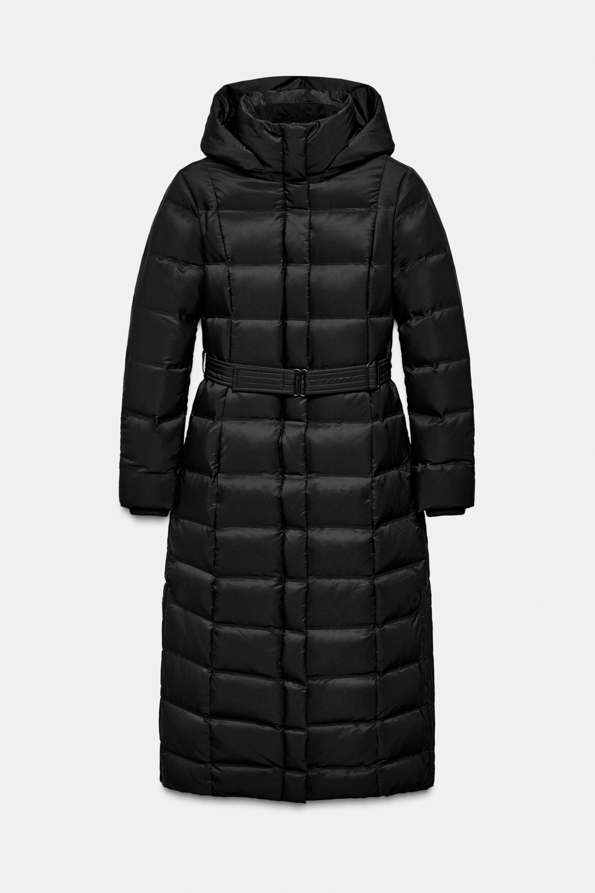 70% DOWN 30% FEATHER WATER REPELLENT WINDPROOF ANORAK by ZARA
