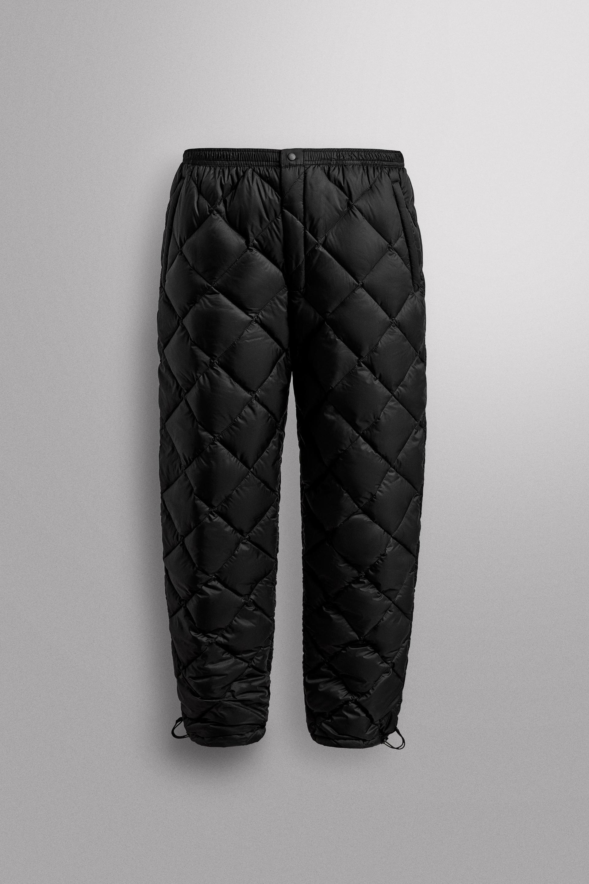 80% DOWN - 20% FEATHER SKI PUFFER PANTS by ZARA